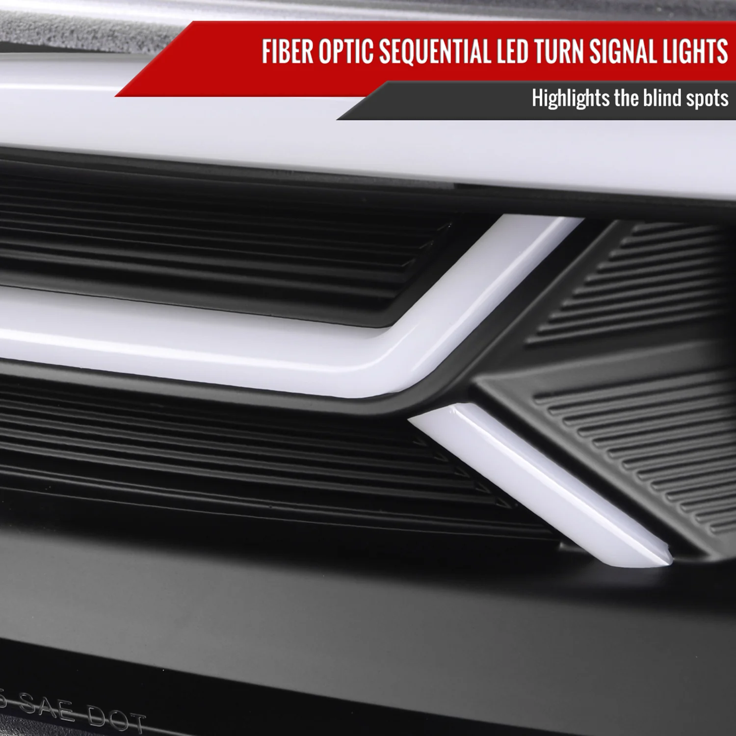 2015-2023 Dodge Charger LED Projector Headlights LED Turn Signal Black - Image 6