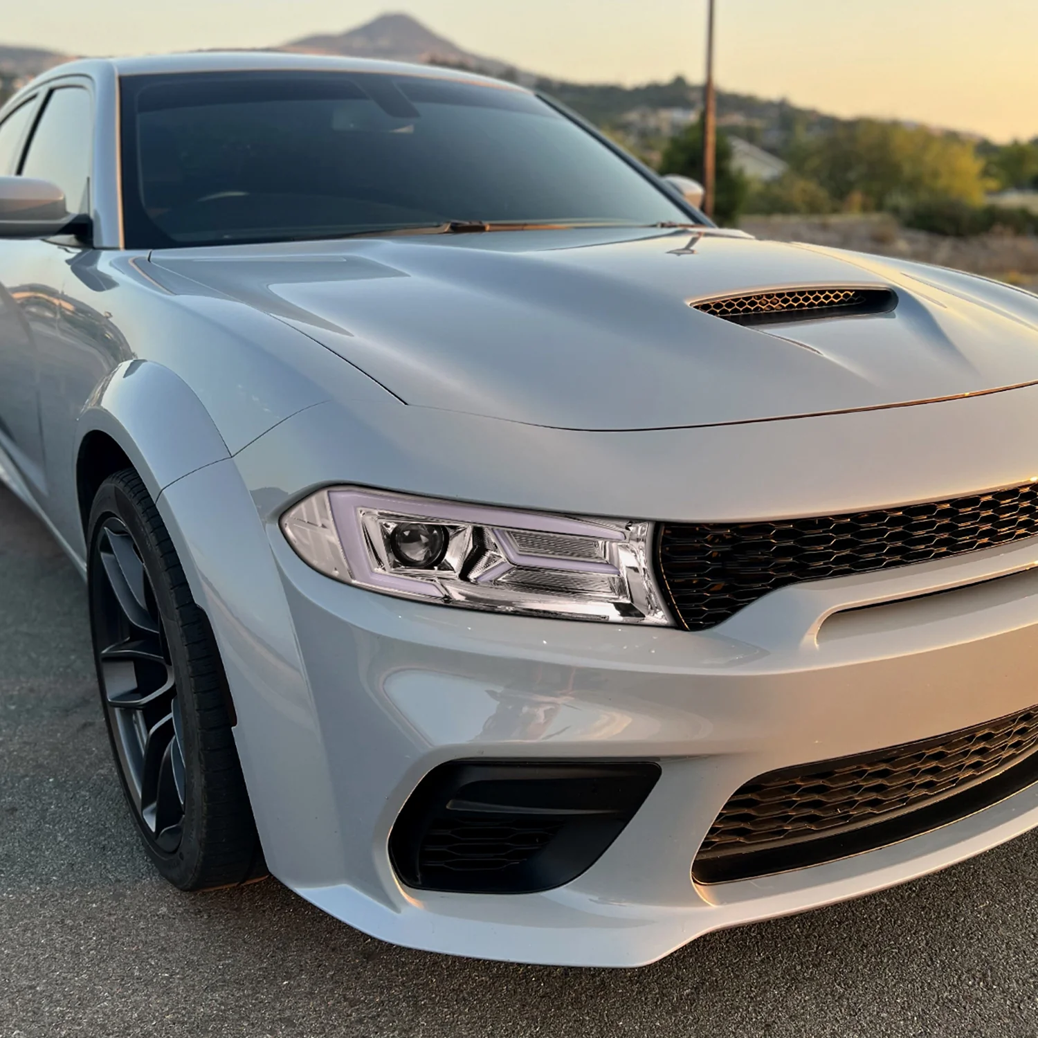 2015-2023 Dodge Charger LED Projector Headlights LED Turn Signal Chrome - Image 10
