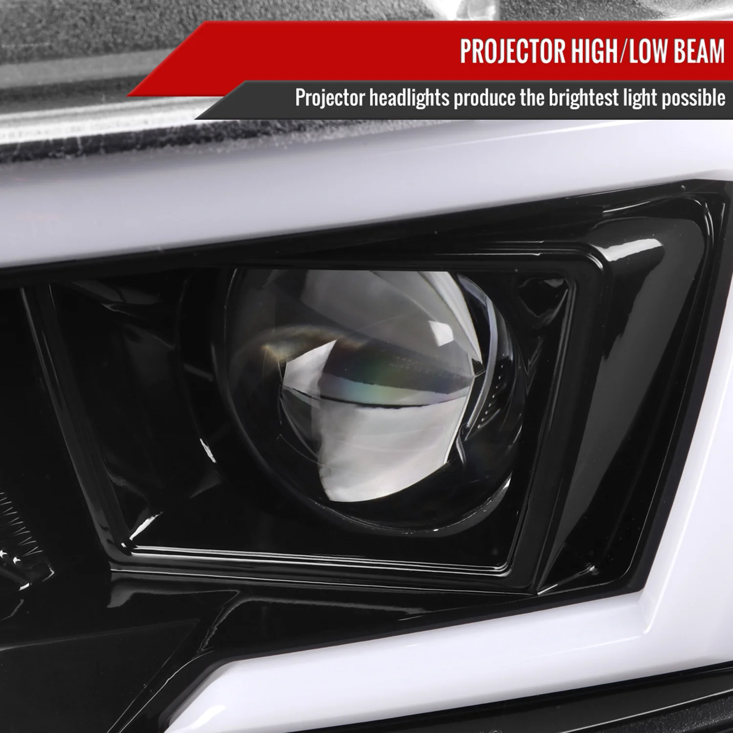 2015-2023 Dodge Charger LED Projector Headlights LED Turn Signal Jet Black - Image 4