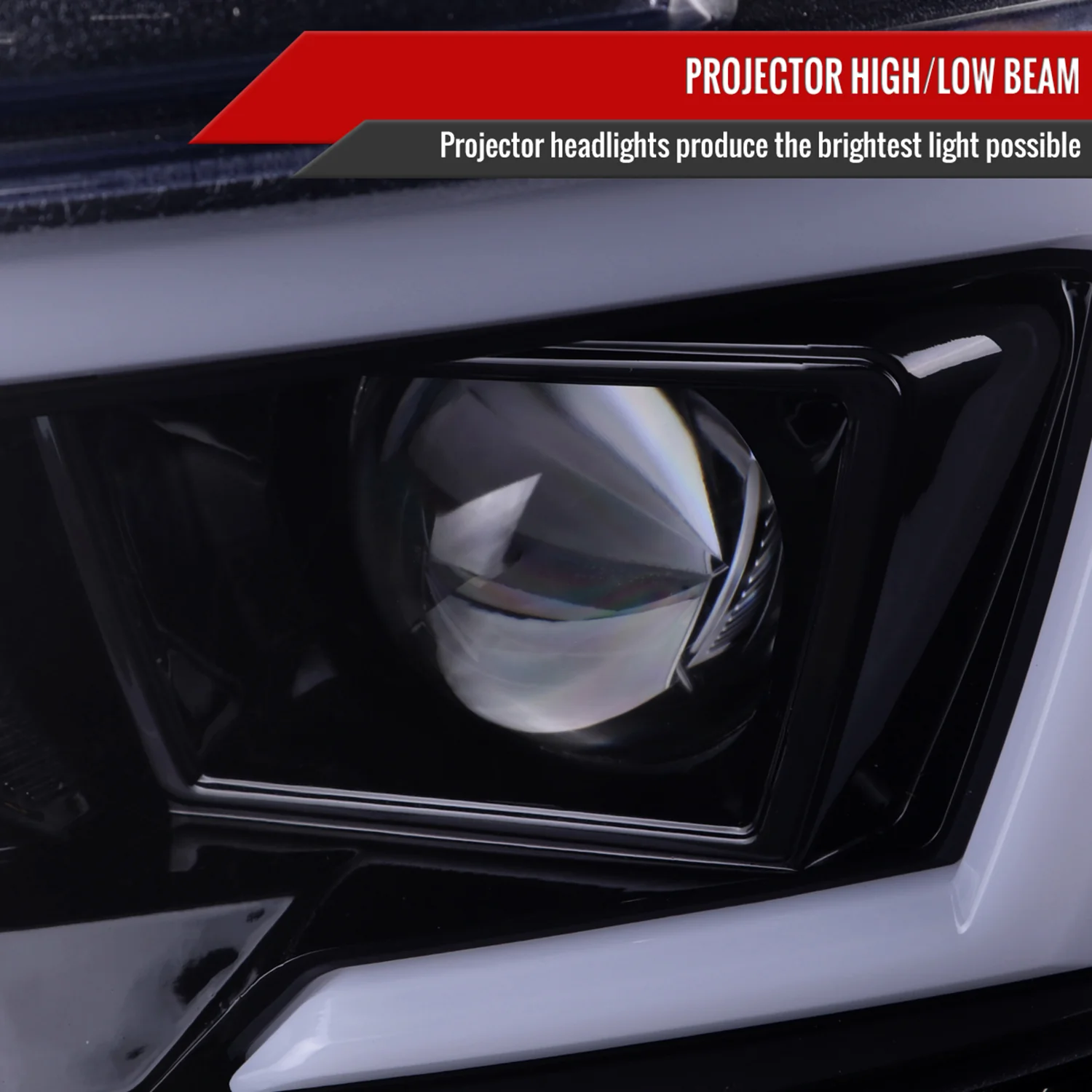 2015-2023 Dodge Charger LED Projector Headlights LED Turn Signal Smoke - Image 4