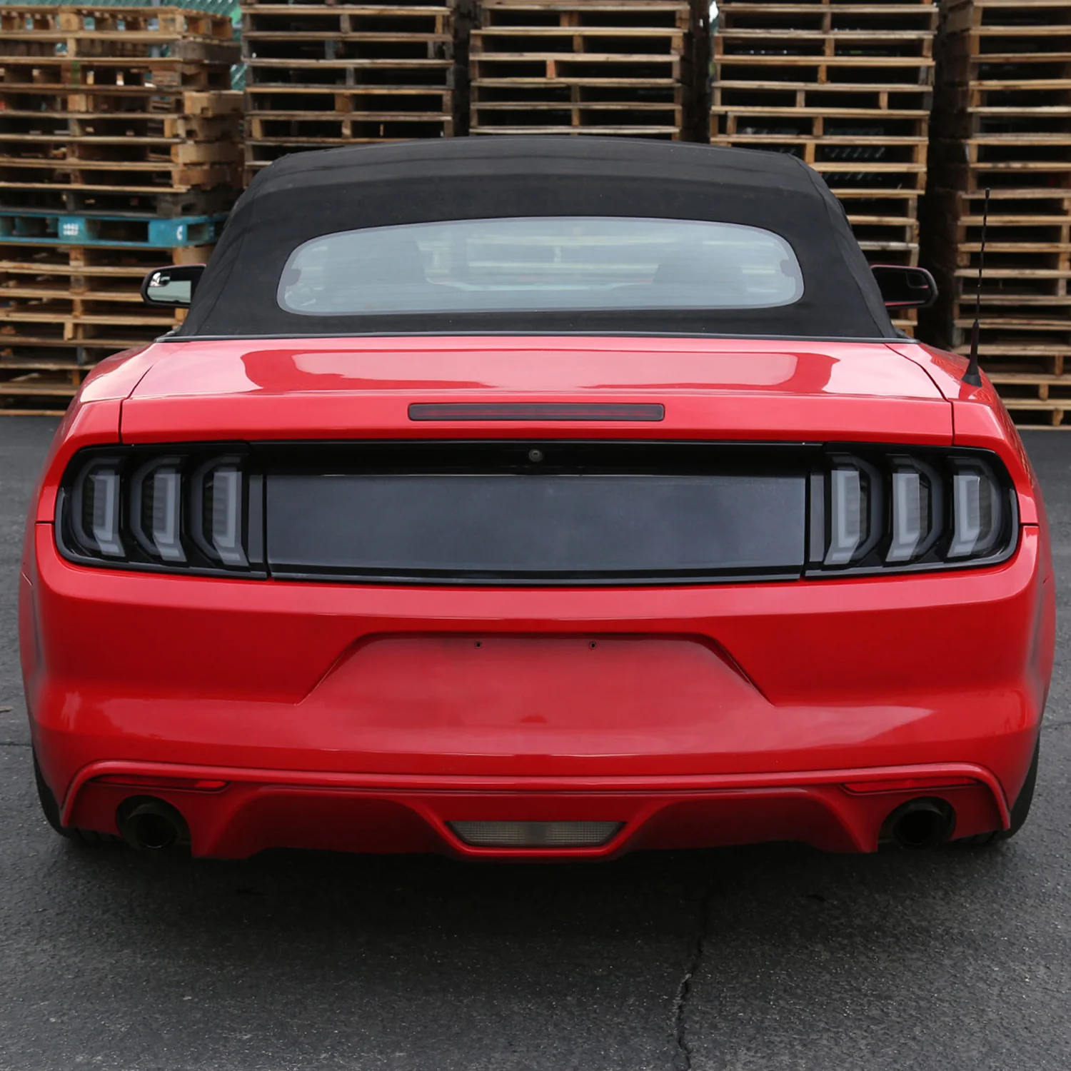 2015-2023 Ford Mustang Sequential Signal LED Tail Lights Glossy Black/Smoke - Image 10
