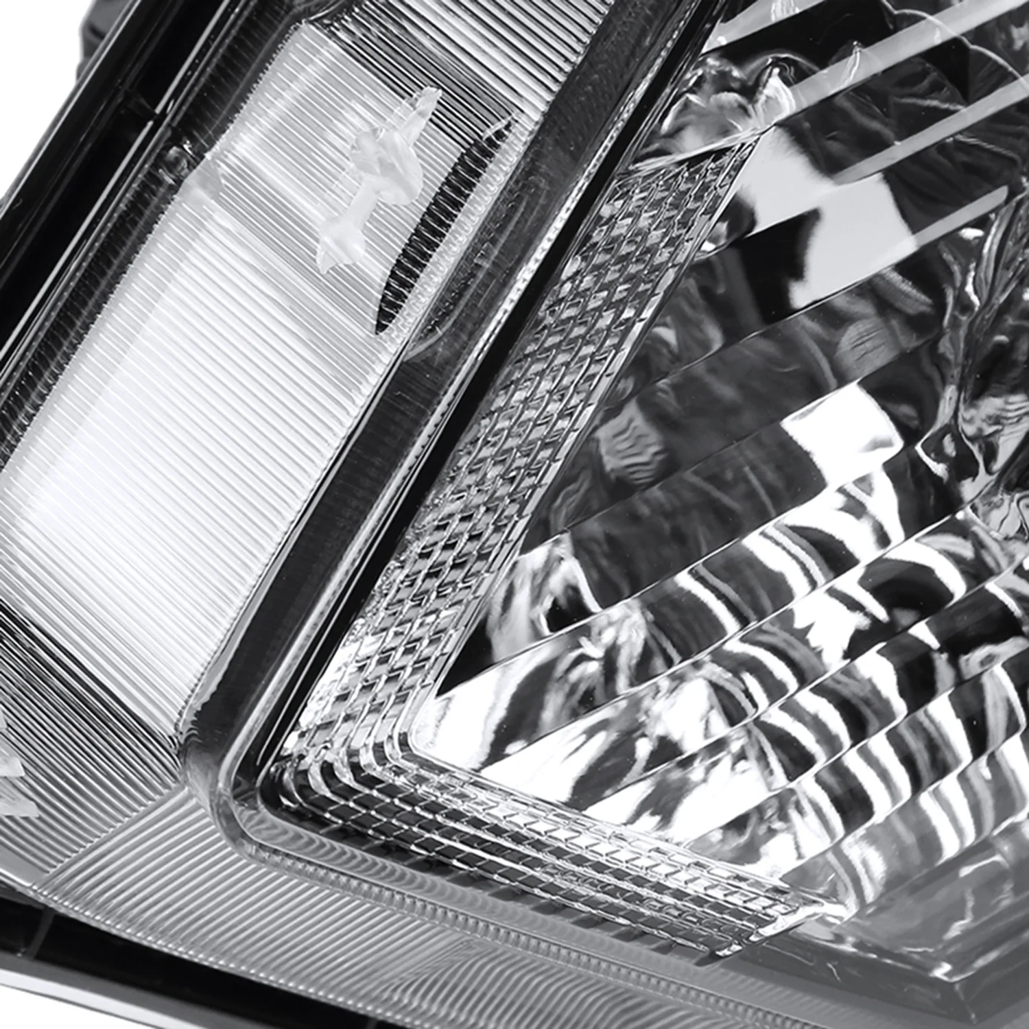 2016-2018 Honda HR-V Clear Crystal Headlight Amber Reflector - Driver Side - Image 4