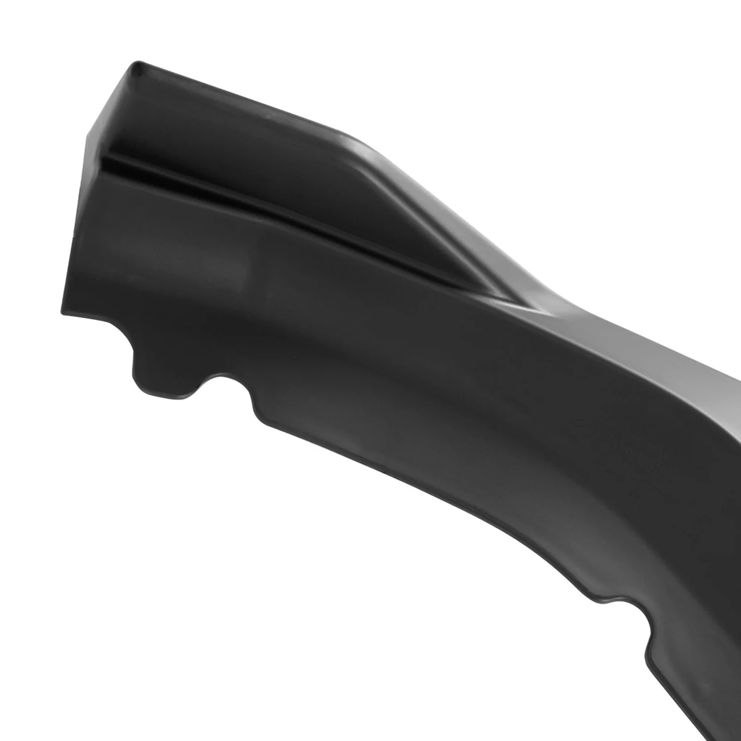 2016-2018 Nissan Altima Sedan Matte Black 3PC Front Bumper Lip Splitter Kit - Image 5