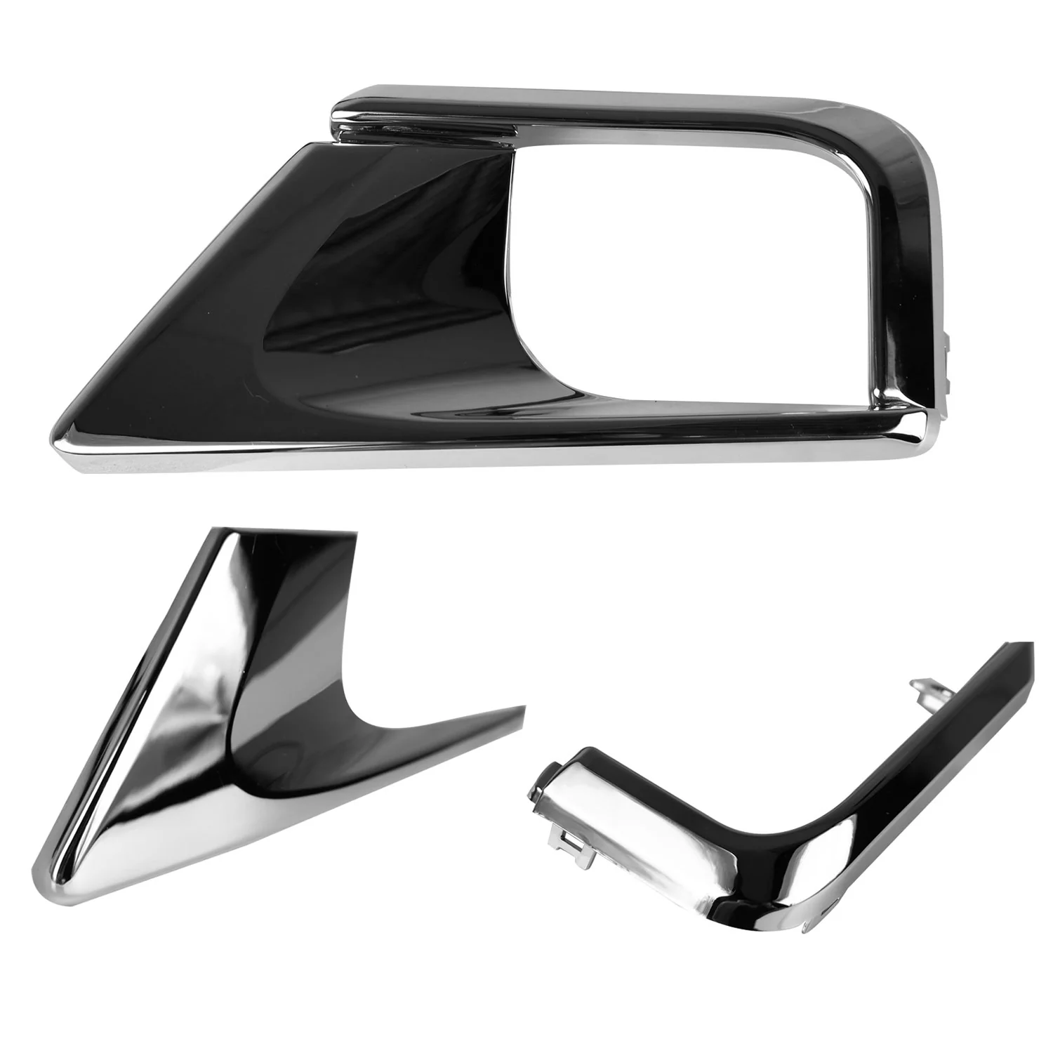 2016-2018 Toyota Land Cruiser H16 Fog Lights Kit Chrome Housing/Clear Lens - Image 6