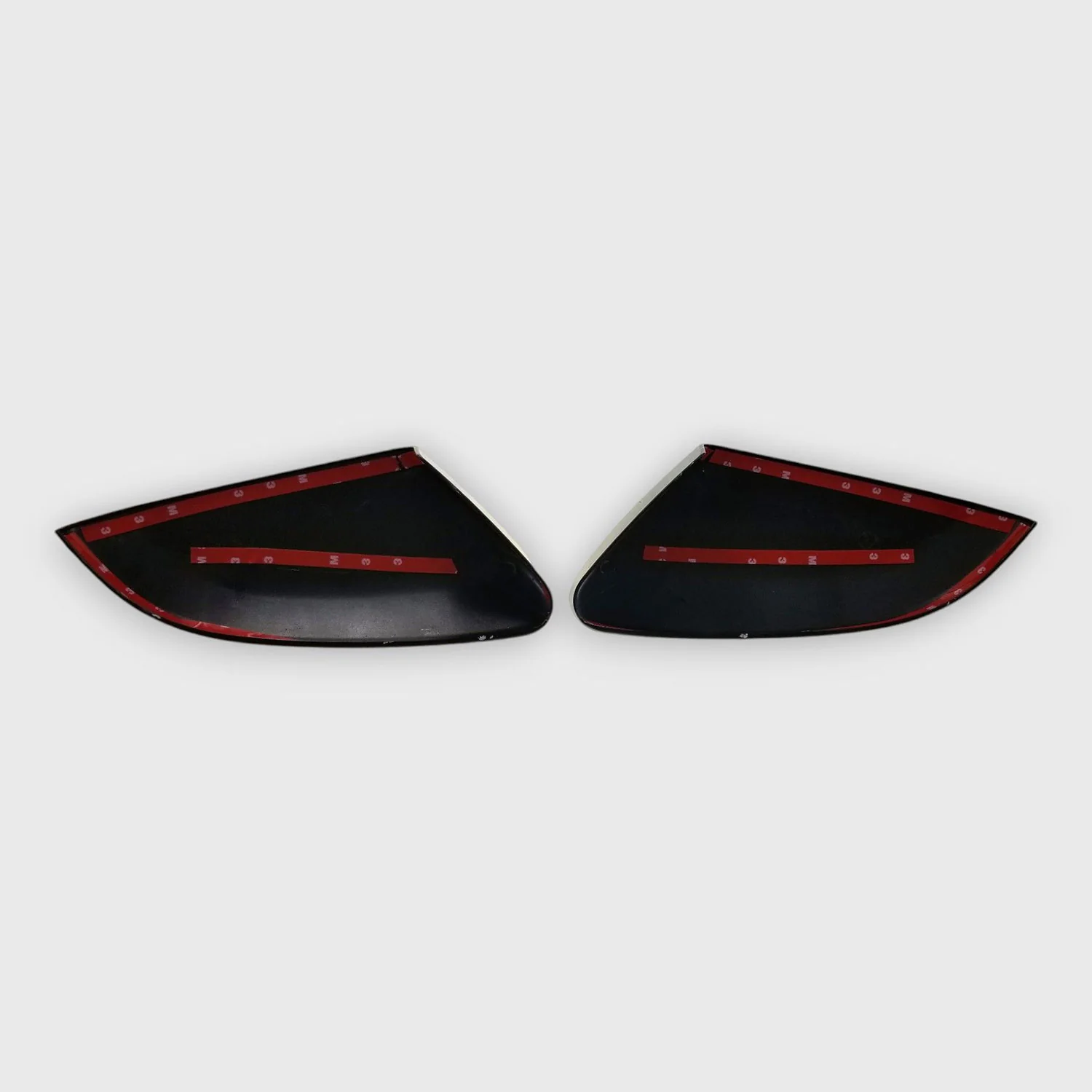 2016-2021 Honda Civic Mirror Cover Caps Gloss Black 2Pcs ABS Plastic - Image 3