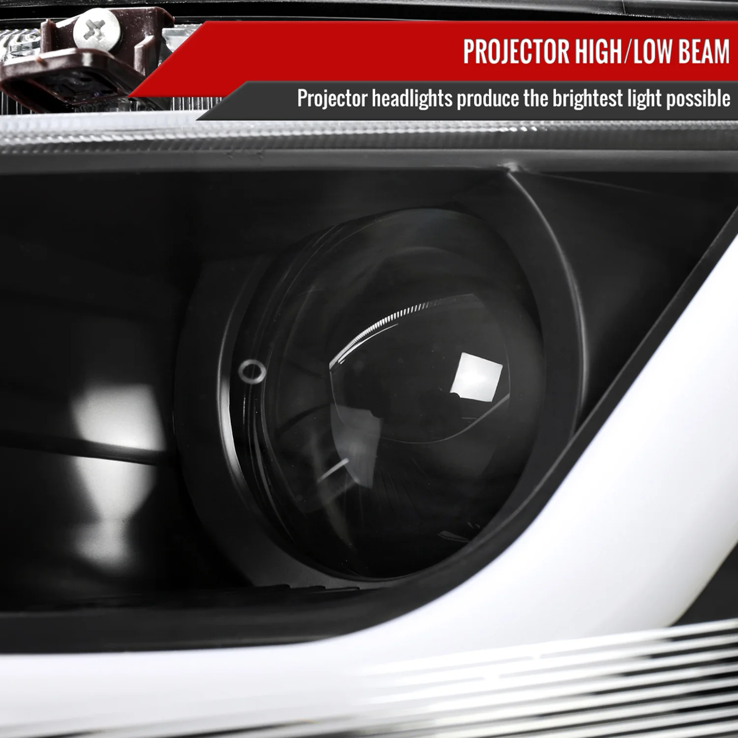 2016-2021 Honda Civic Projector Headlights LED Sequential Turn Signal Black - Image 4