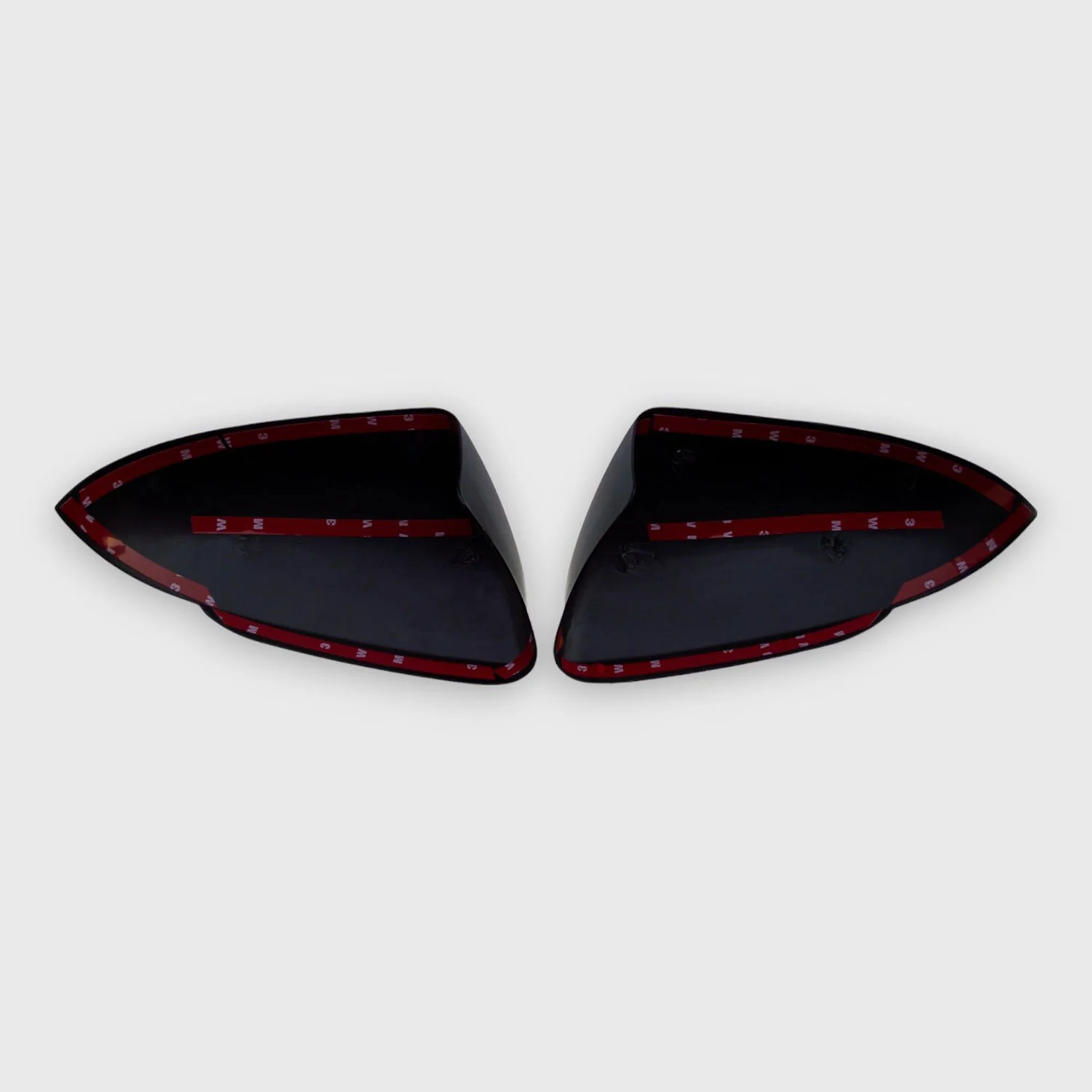 2016-2021 Hyundai Elantra Mirror Cover Caps Gloss Black 2Pcs ABS Plastic - Image 4