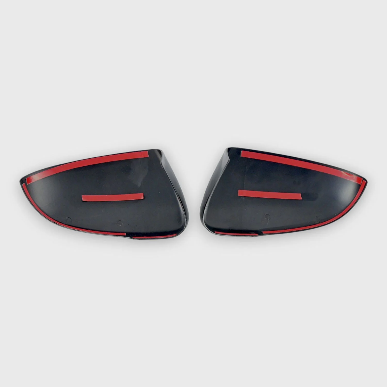 2016-2021 Hyundai Tucson Mirror Cover Caps Gloss Black 2Pcs ABS Plastic - Image 4