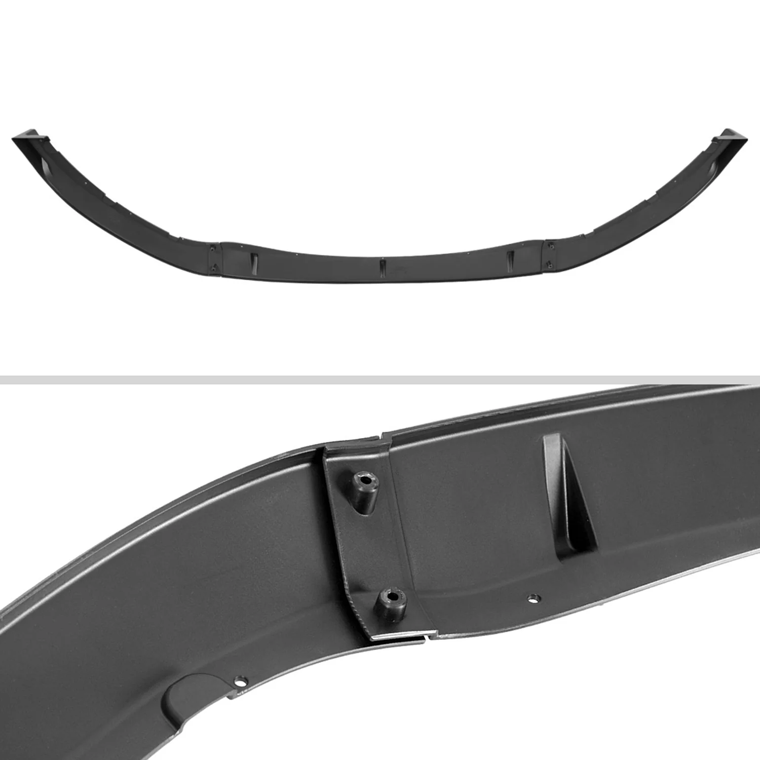 2016-2021 Mazda Miata MX-5 Matte Black 3Pcs Front Bumper Lip Splitter Kit - Image 7