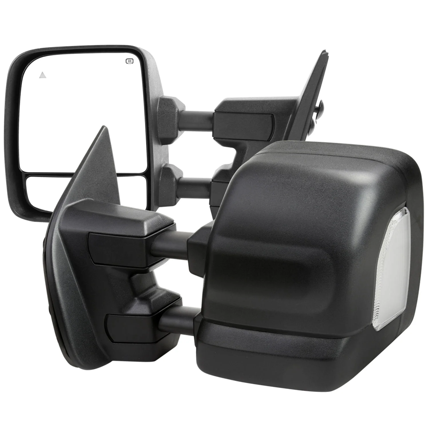 2016-2022 Nissan Titan BSM Memory Fuction & Manually Black Towing Mirrors