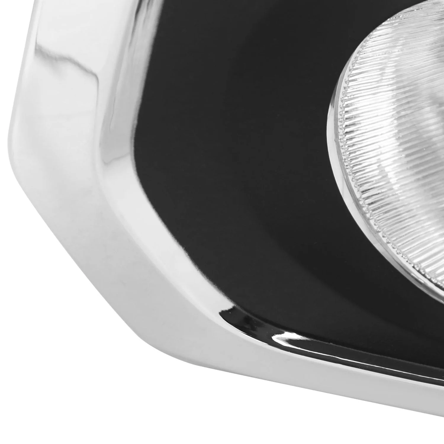 2016-2022 Toyota Tacoma H16 Chrome Cover Fog Lights Kit Chrome/Clear Lens - Image 4