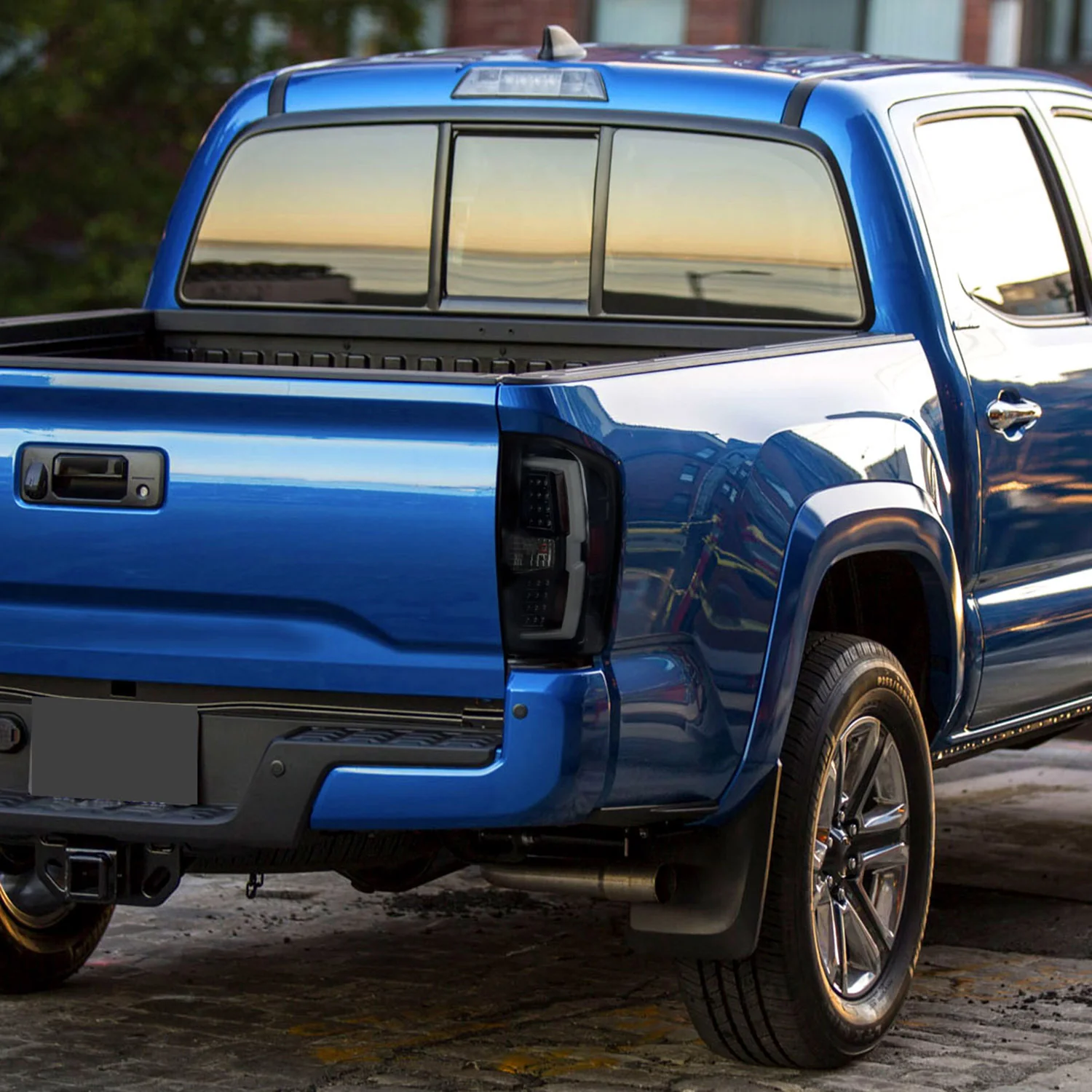 2016-2022 Toyota Tacoma LED Bar Tail Lights Glossy Black Housing/Smoke Lens - Image 10