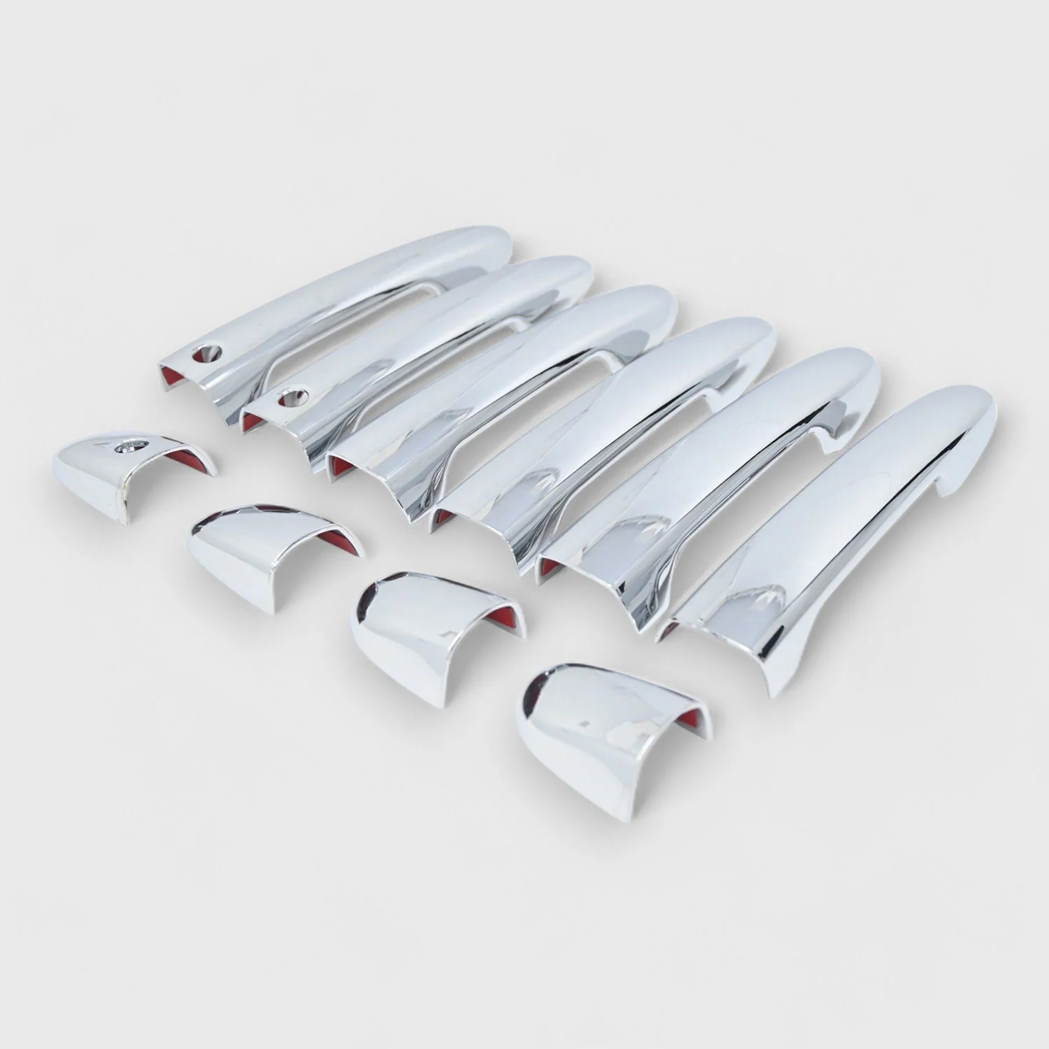 2016-2023 Mazda CX-9 Door Handle Cover Chrome 10Pcs ABS Plastic - Image 3