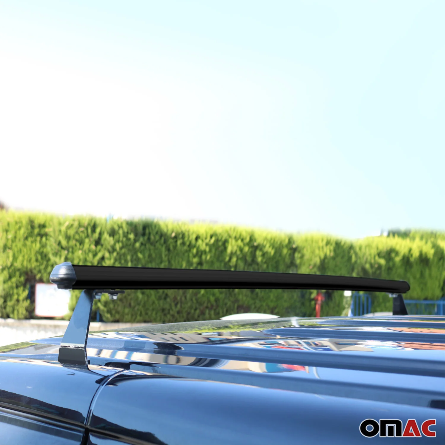 2016-2023 Mercedes Metris Fix Points Roof Racks Cross Bar Black 2 Pcs - Image 4