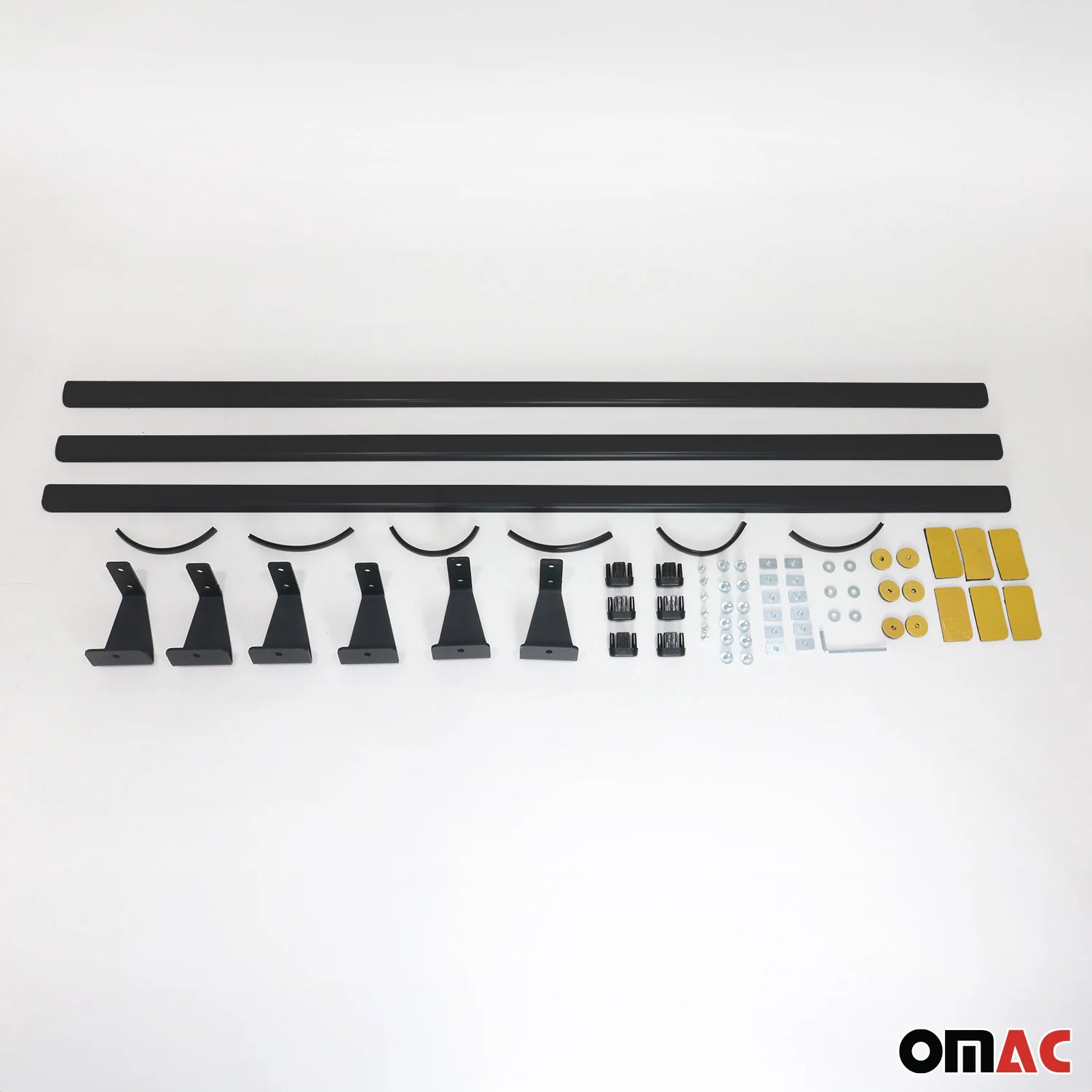 2016-2023 Mercedes Metris Fix Points Roof Racks Cross Bar Black 3 Pcs - Image 6
