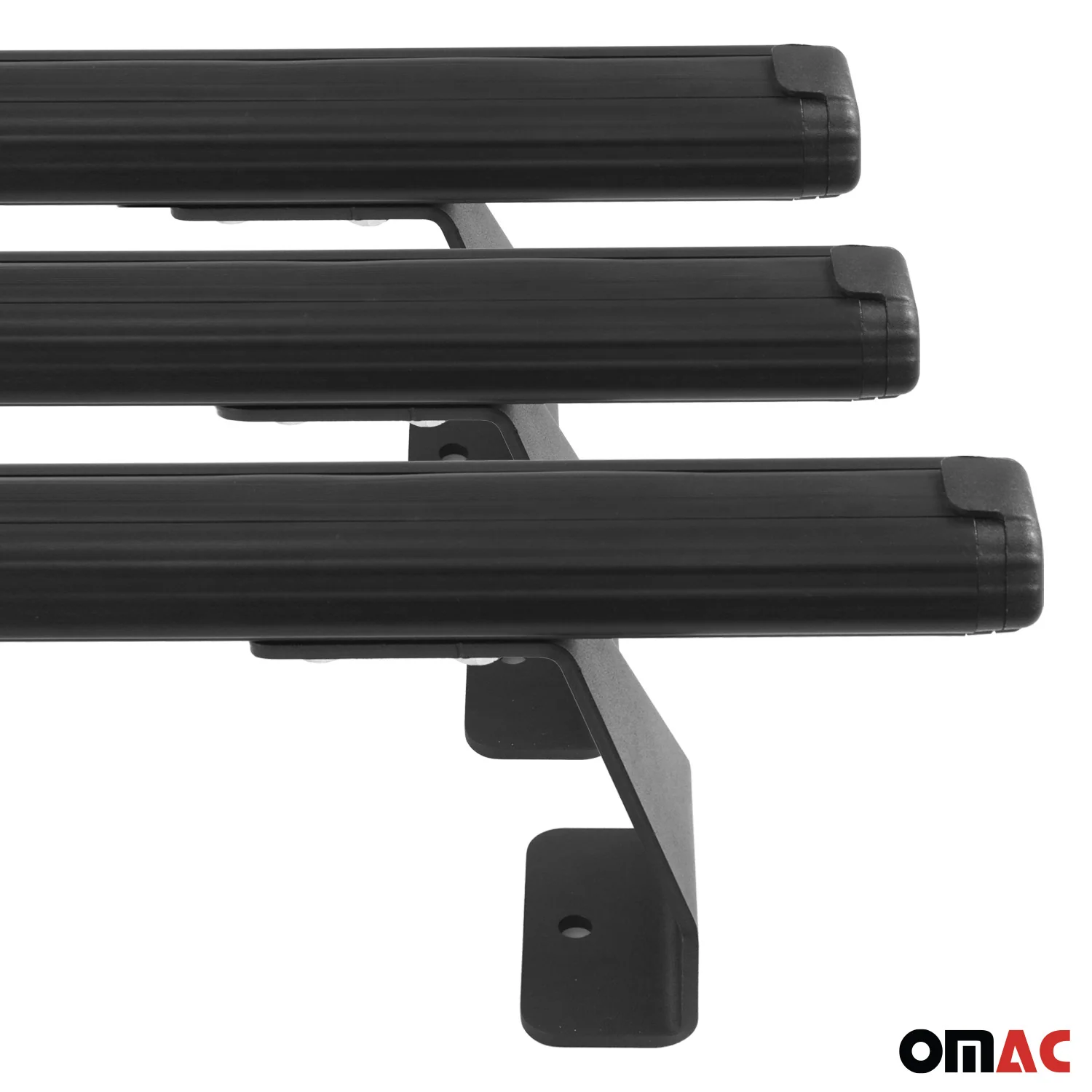 2016-2023 Mercedes Metris Roof Racks Cross Bar Black Alu 3 Pcs - Image 9