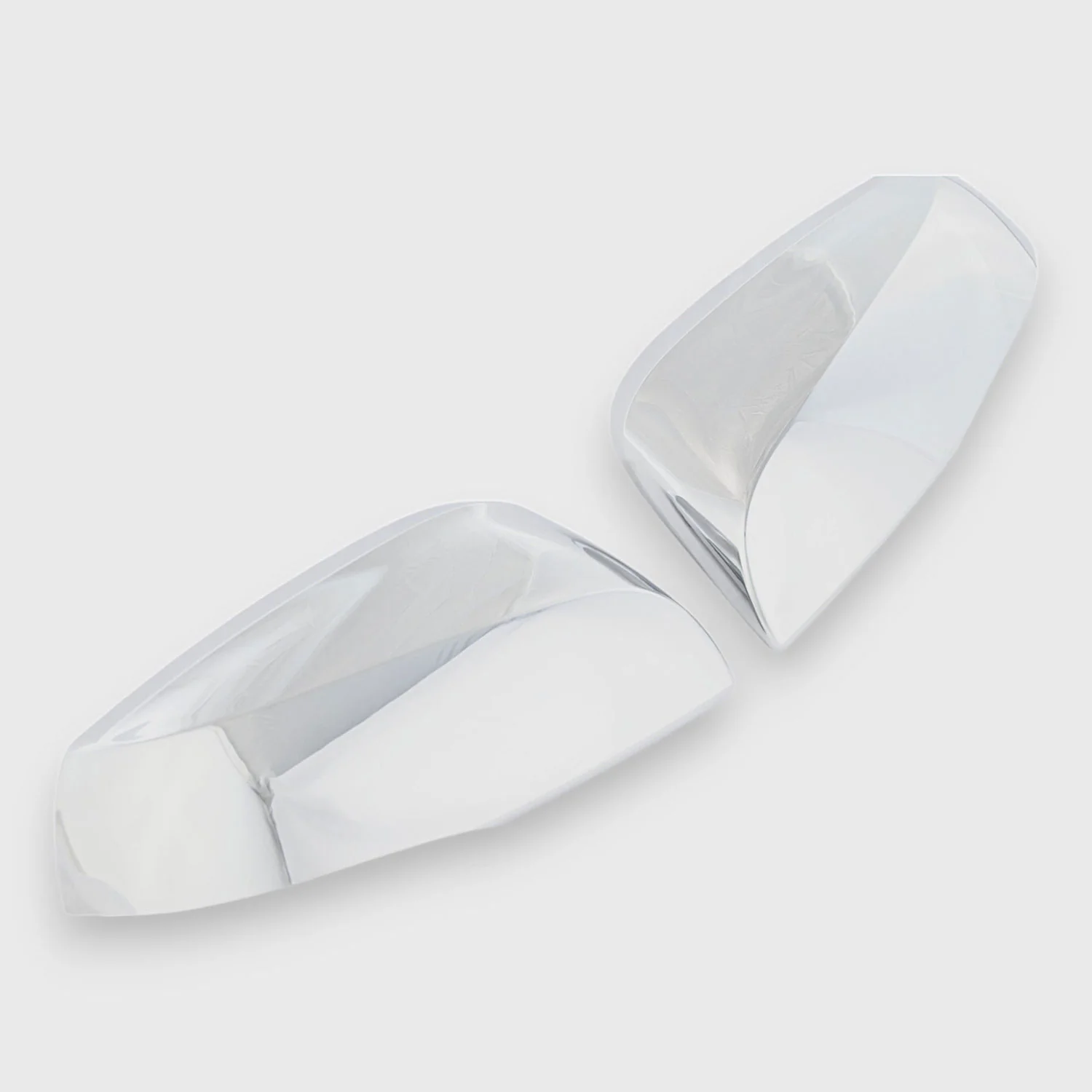 2016-2024 Toyota Tacoma Mirror Cover Caps Chrome 2Pcs ABS Plastic - Image 2