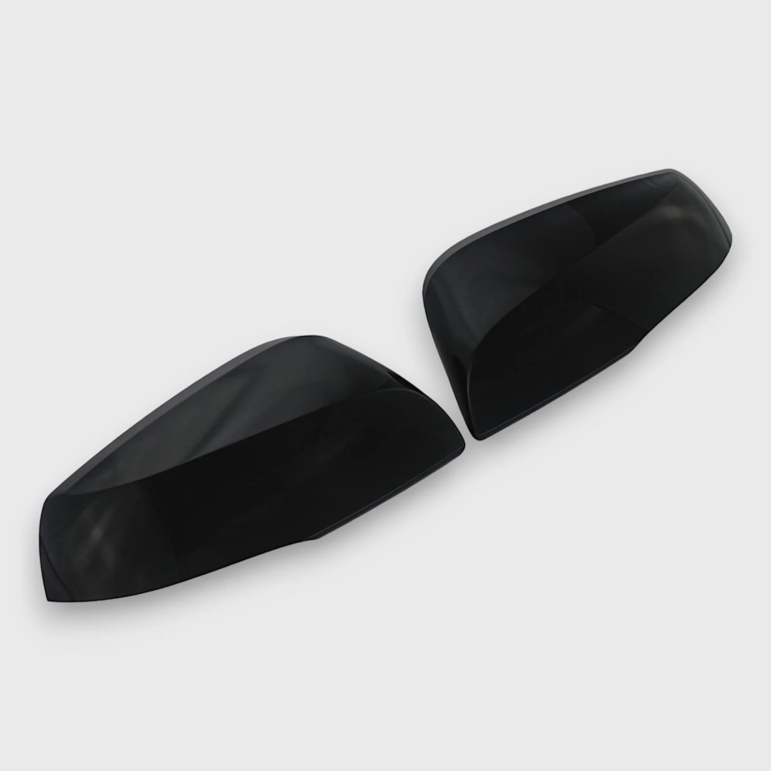 2016-2024 Toyota Tacoma Mirror Cover Caps Gloss Black 2Pcs ABS Plastic - Image 2