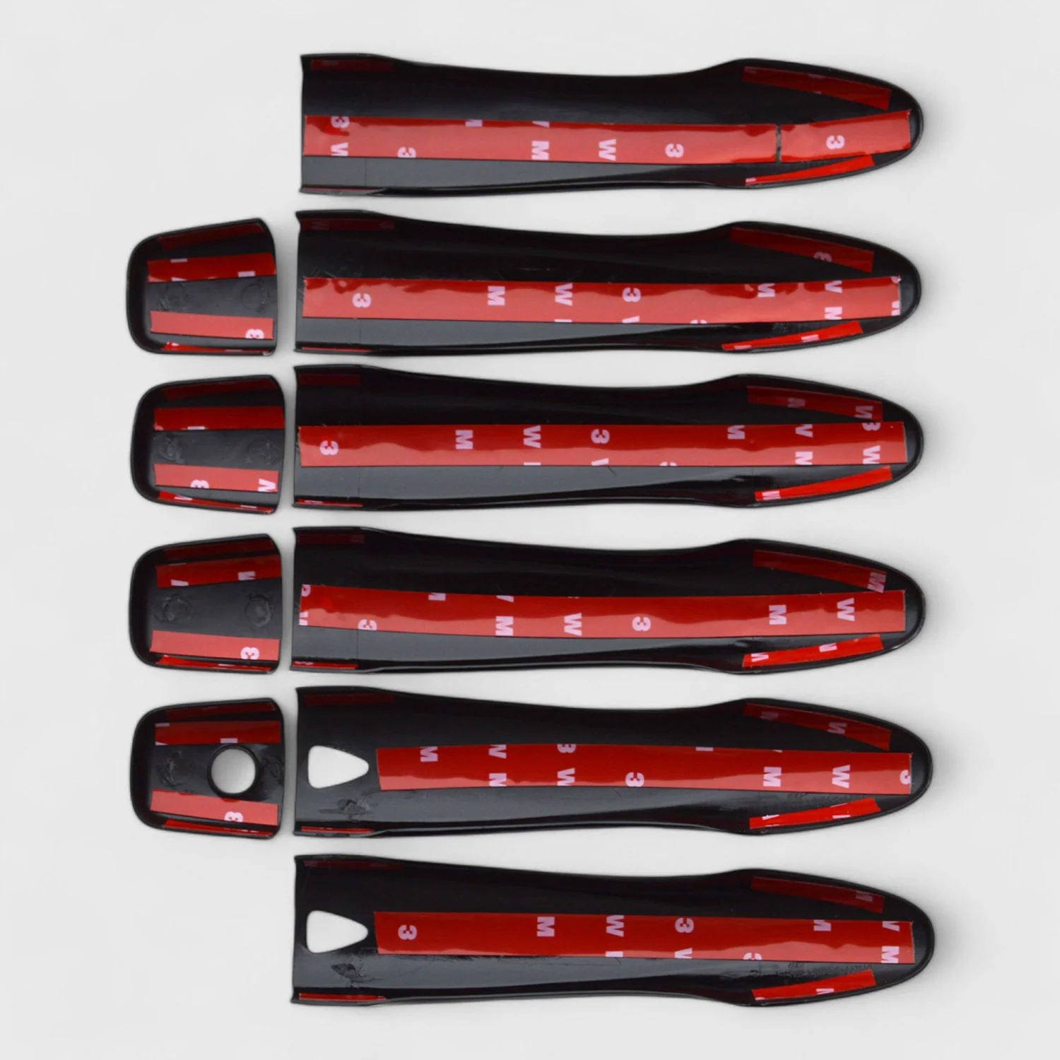 2016-2025 Nissan Maxima / Versa Door Handle Cover Gloss Black 10Pcs ABS Plastic - Image 3