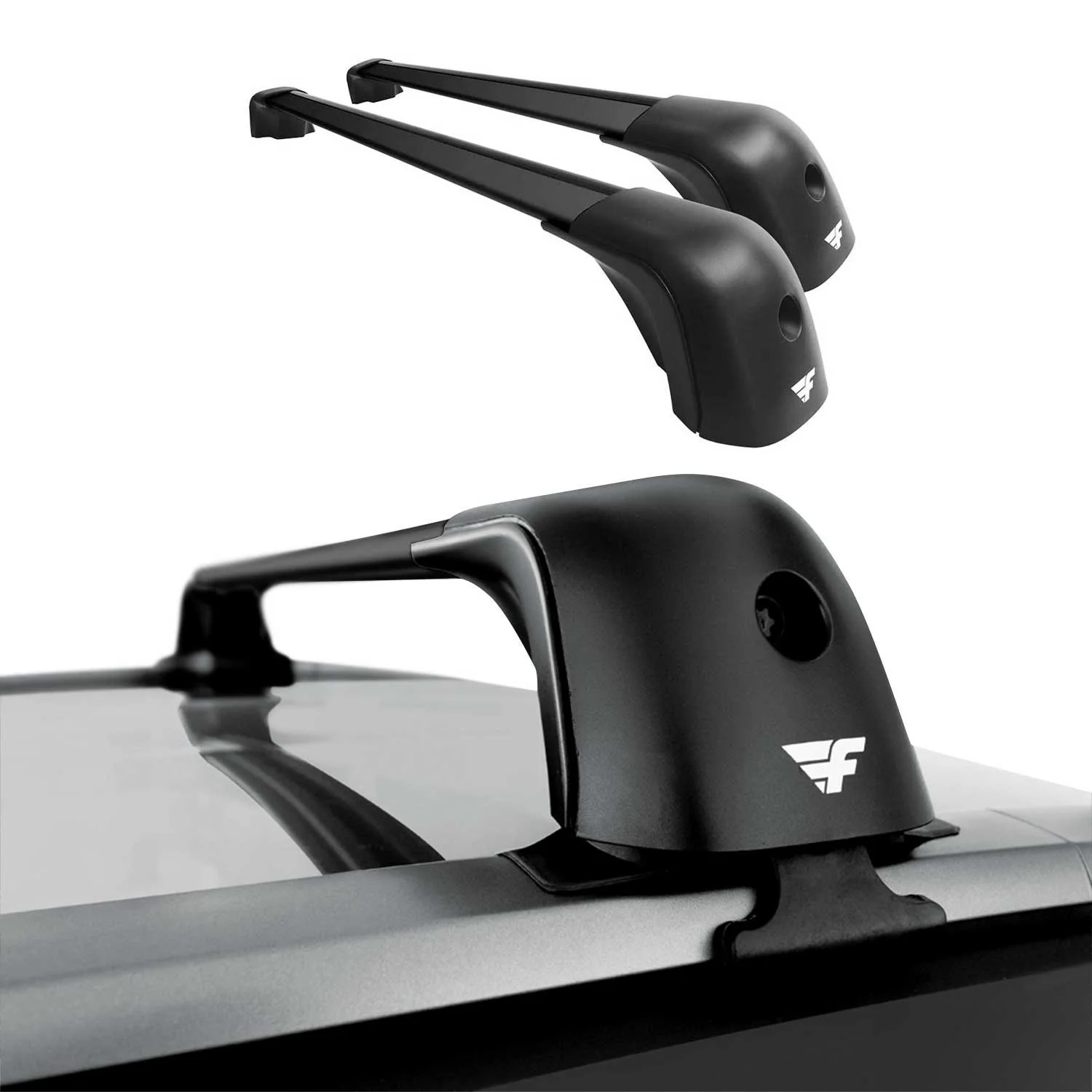 2016-2026 Volvo XC90 II Roof Racks Cross Bars Black - Image 2