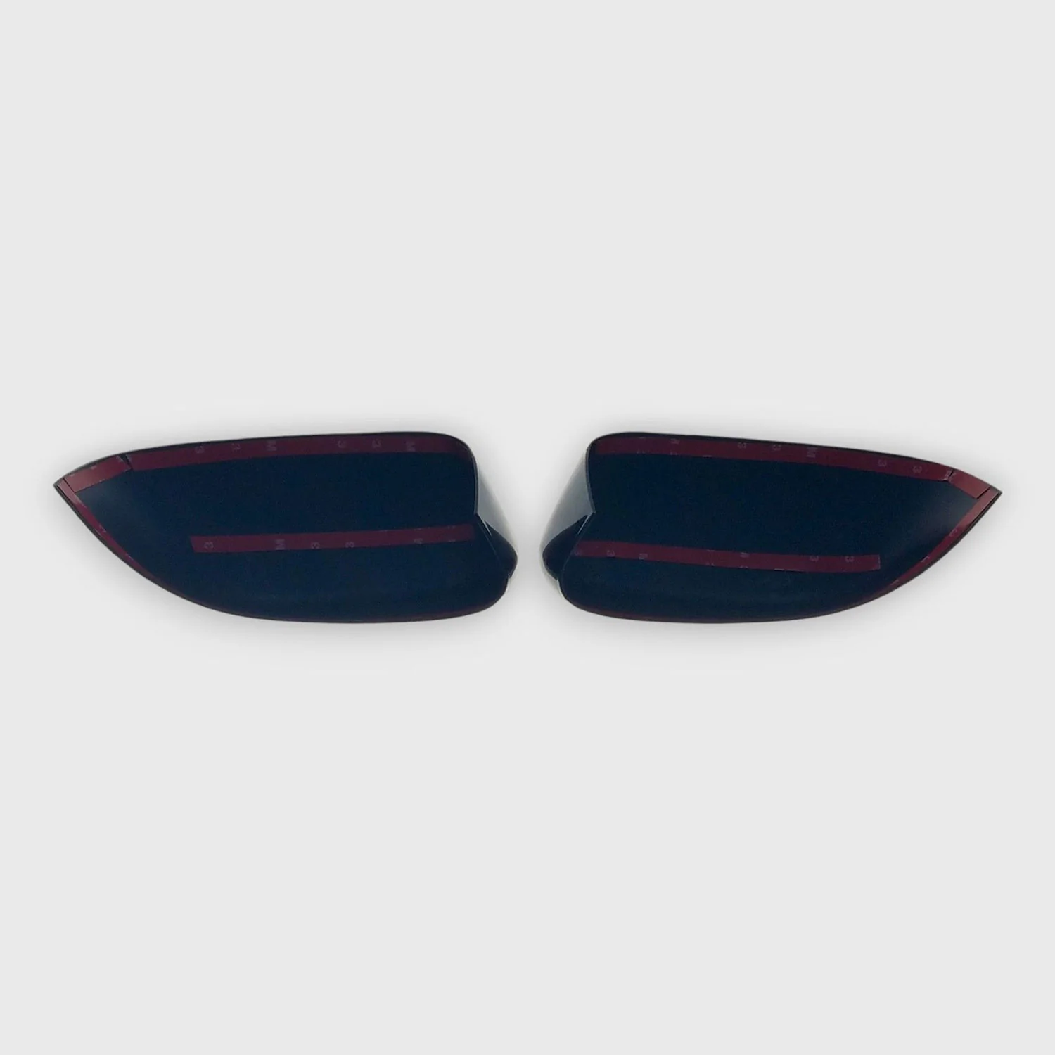 2017-2019 Ford Escape Mirror Cover Caps Gloss Black 2Pcs ABS Plastic - Image 3