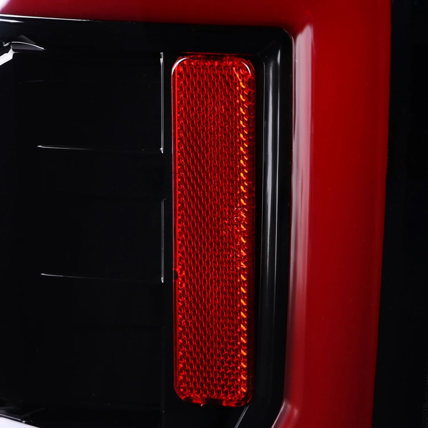 2017-2019 Ford F-250/F-350/F-450/F-550 LED Bar Tail Lights Jet Black/Clear - Image 6