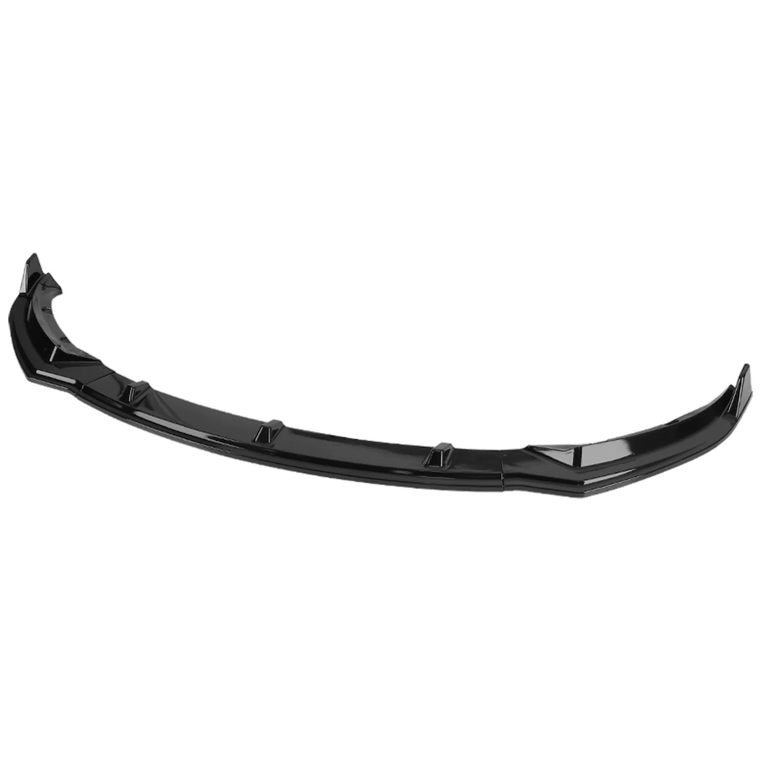 2017-2020 Tesla Model 3 Glossy Black Polypropylene 3Pcs Bumper Lip