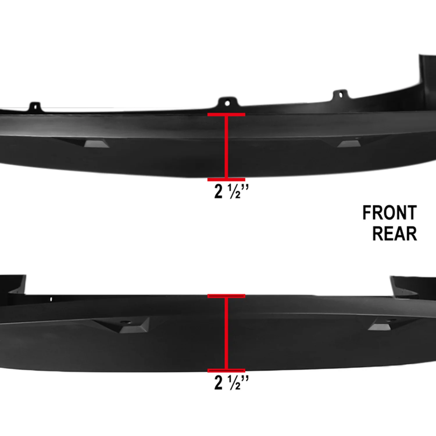 2017-2021 Ford F-250/F-350/F-450/F-550 Super Duty Rivet Style Fender Flares - Image 3