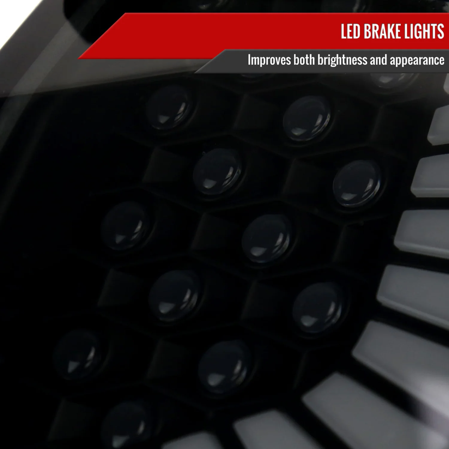 2017-2021 Honda Civic Hatchback Turn Signal LED Tail Lights Black/Smoke - Image 5