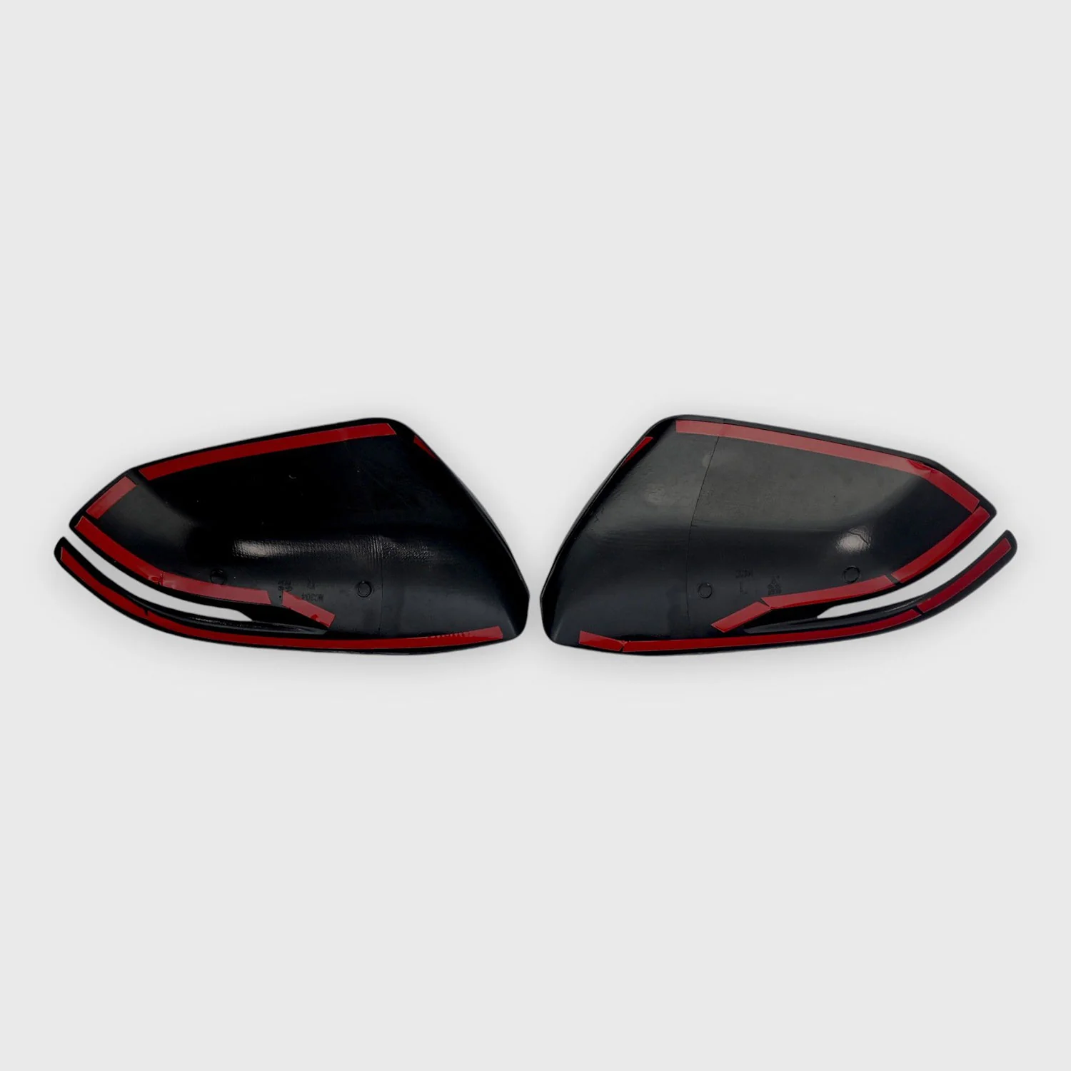 2017-2022 Honda CR-V Mirror Cover Caps Gloss Black 2Pcs ABS Plastic - Image 3