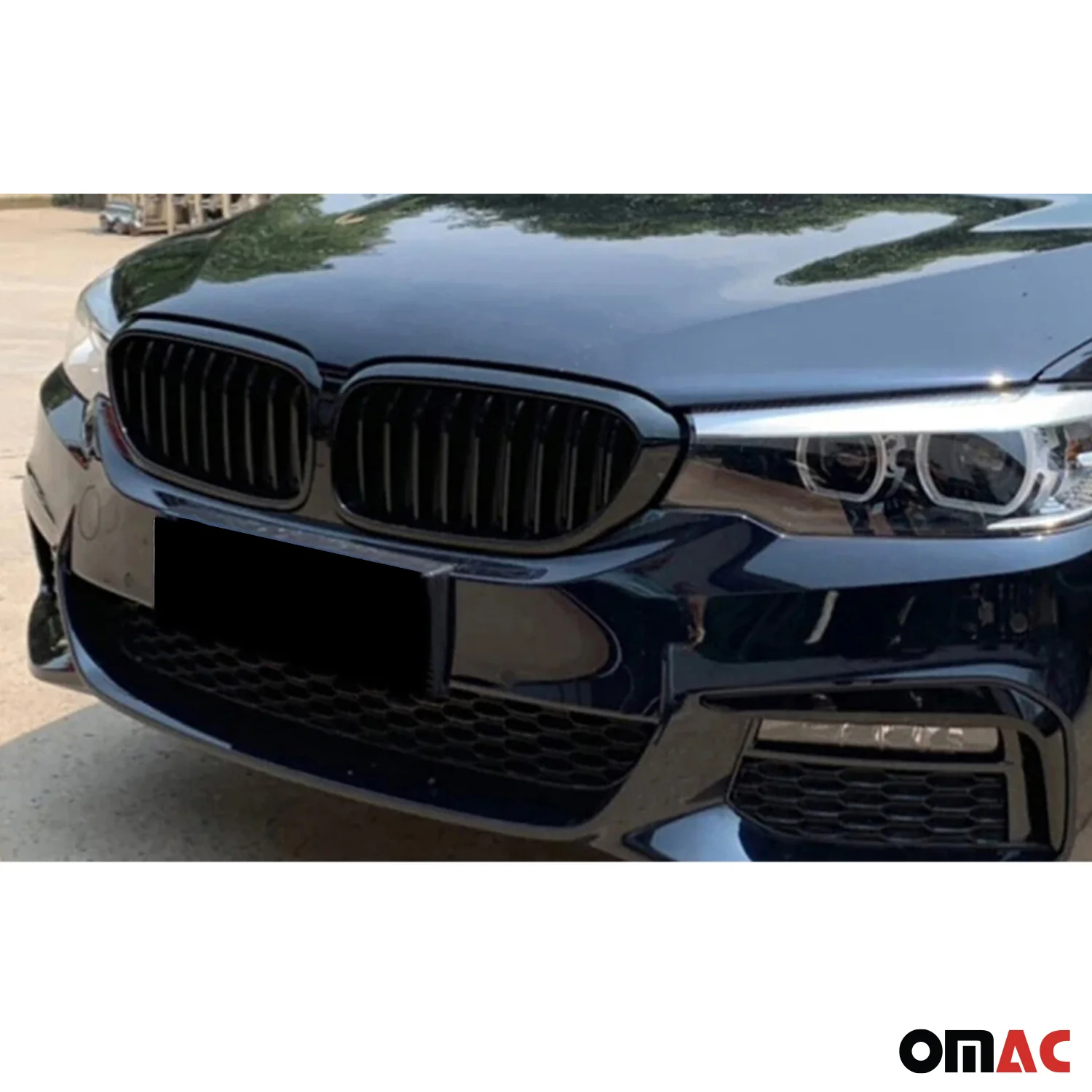 2017-2023 BMW 5 Series G30 Sedan Rear Trunk Spoiler M-Tech Style Black - Image 2