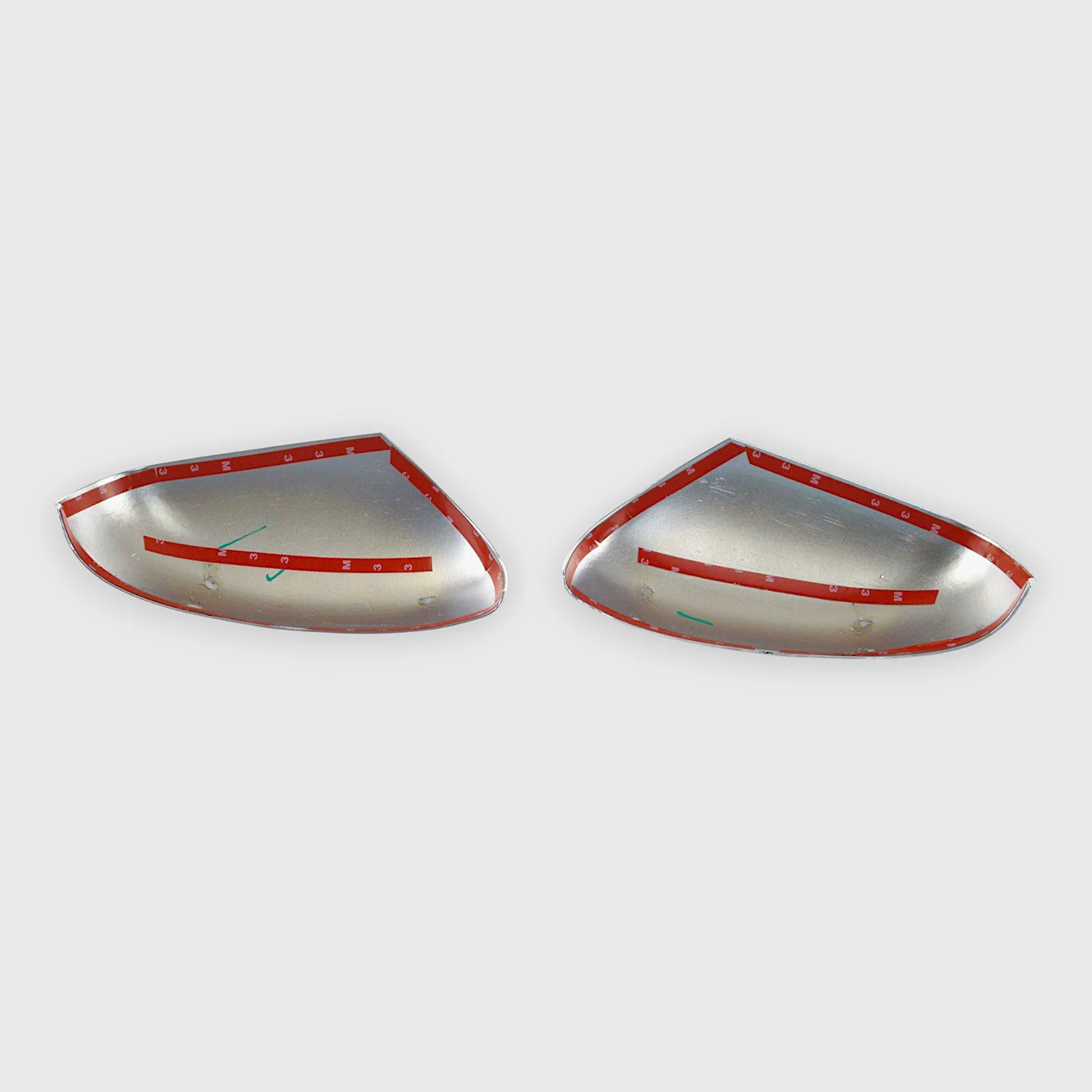 2017-2025 Honda Ridgeline Mirror Cover Caps Chrome 2Pcs ABS Plastic - Image 3