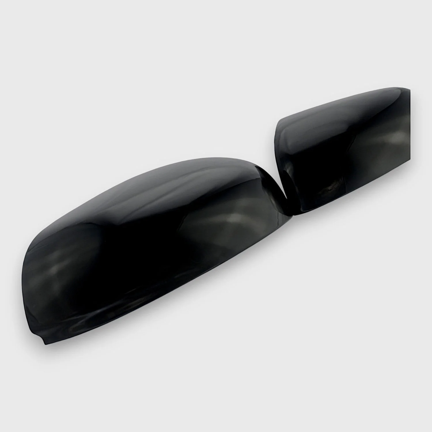 2017-2025 Honda Ridgeline Mirror Cover Caps Gloss Black 2Pcs ABS Plastic - Image 2