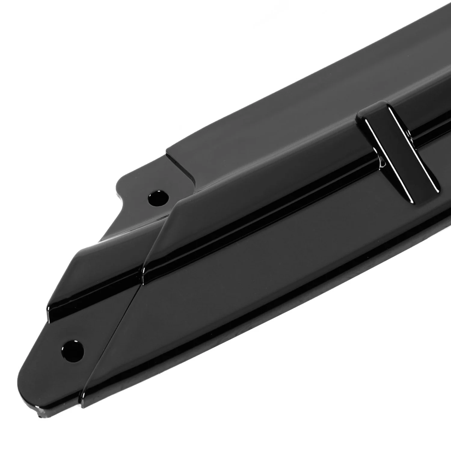 2018-2019 Hyundai Sonata Glossy Black 3Pcs Front Bumper Lip Splitter Kit - Image 3