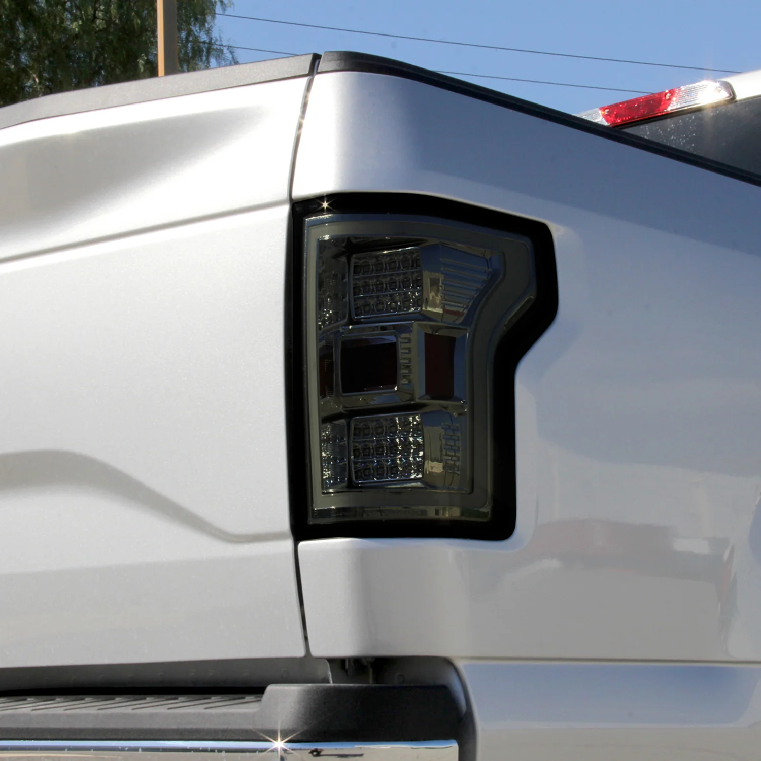 2018-2020 Ford F-150 LED Tail Lights Chrome Housing/Smoke Lens - Image 10