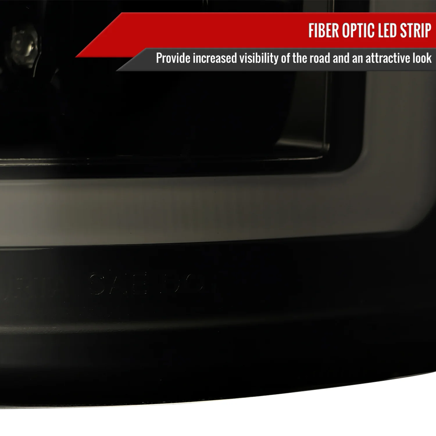 2018-2020 Ford F-150 LED Tail Lights Glossy Black Housing/Smoke Lens - Image 3