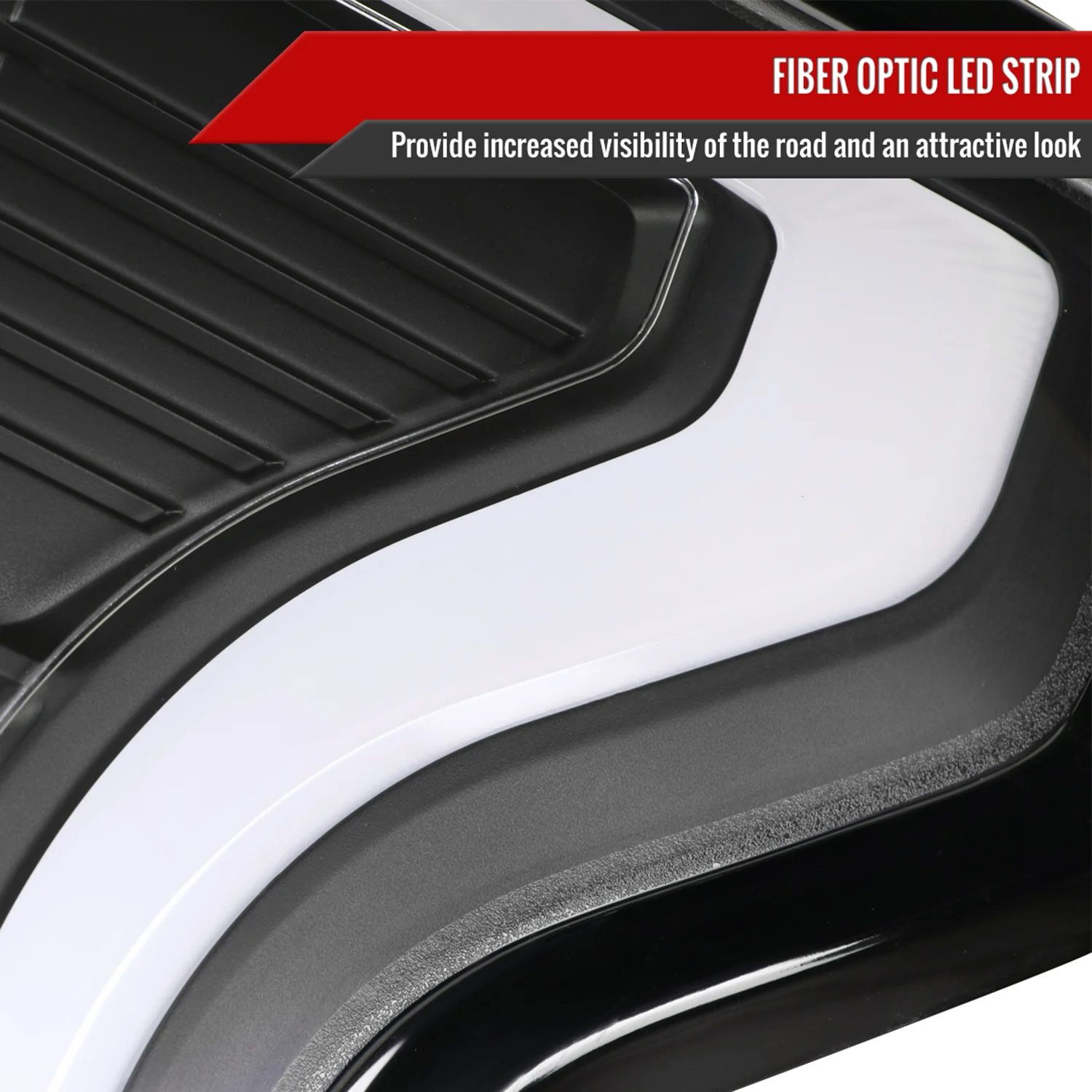 2018-2020 Ford F-150 LED Tail Lights Matte Black Housing/Clear Lens - Image 3