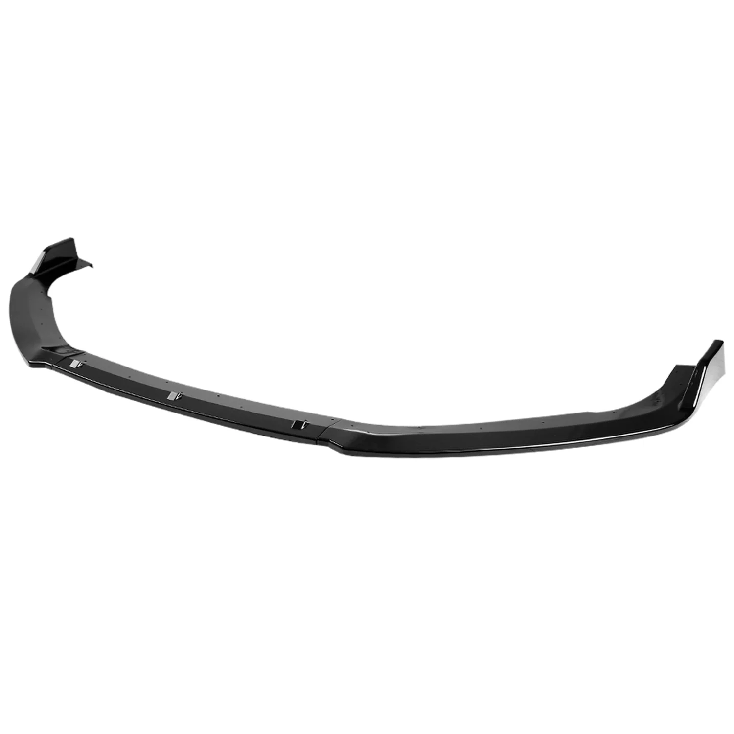 2018-2020 Honda Accord Glossy Black Polypropylene 3Pcs Front Bumper Lip
