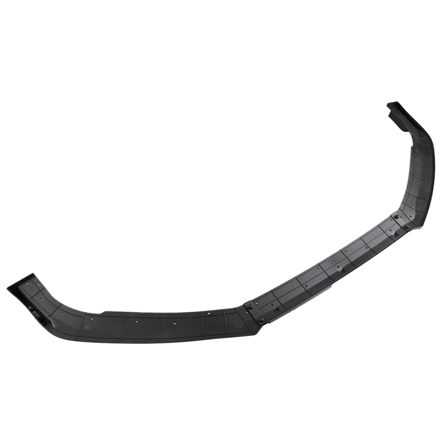 2018-2020 Honda Accord Glossy Black Polypropylene 3Pcs Front Bumper Lip - Image 8