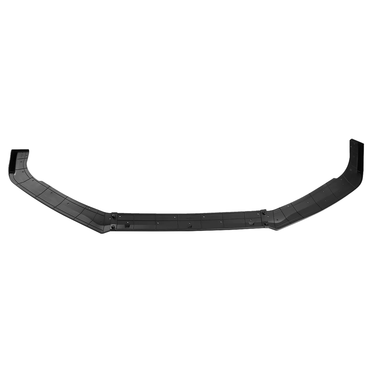 2018-2020 Honda Accord Matte Black Polypropylene 3Pcs Front Bumper Lip - Image 8