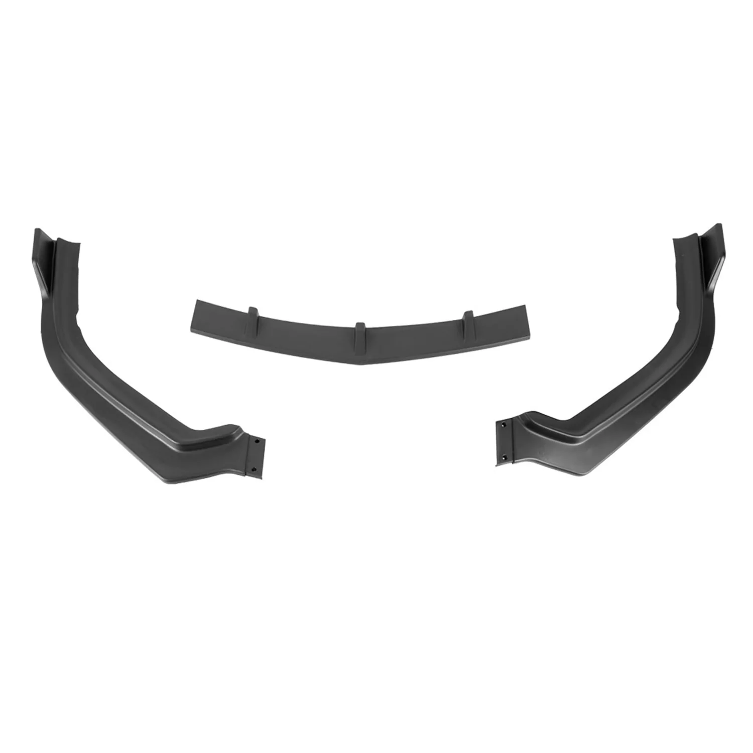 2018-2021 Acura TLX Matte Black 3Pcs Front Bumper Lip Splitter Kit - Image 7