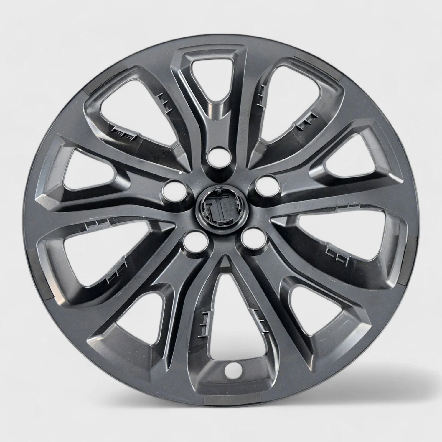 2018-2021 Chevrolet Equinox Wheel Cover Hubcaps Set Gloss Black 8Pcs ABS Plastic - Image 5