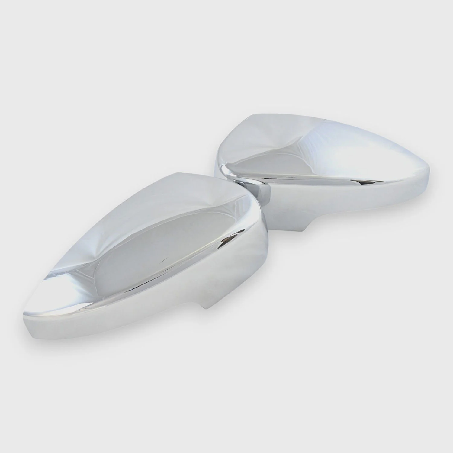 2018-2022 Ford Ecosport Mirror Cover Caps Chrome 2Pcs ABS Plastic - Image 3
