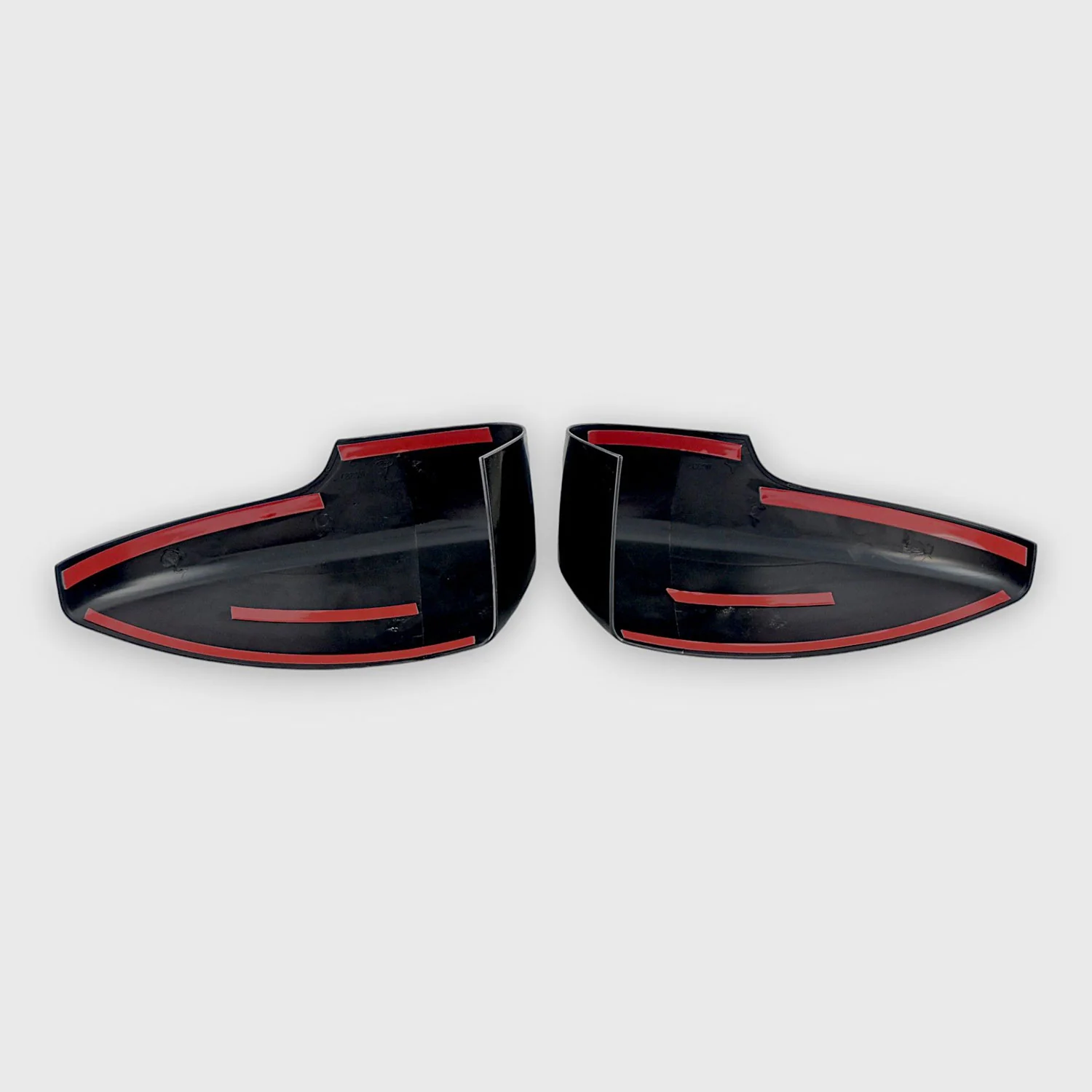 2018-2022 Ford Ecosport Mirror Cover Caps Gloss Black 2Pcs ABS Plastic - Image 4