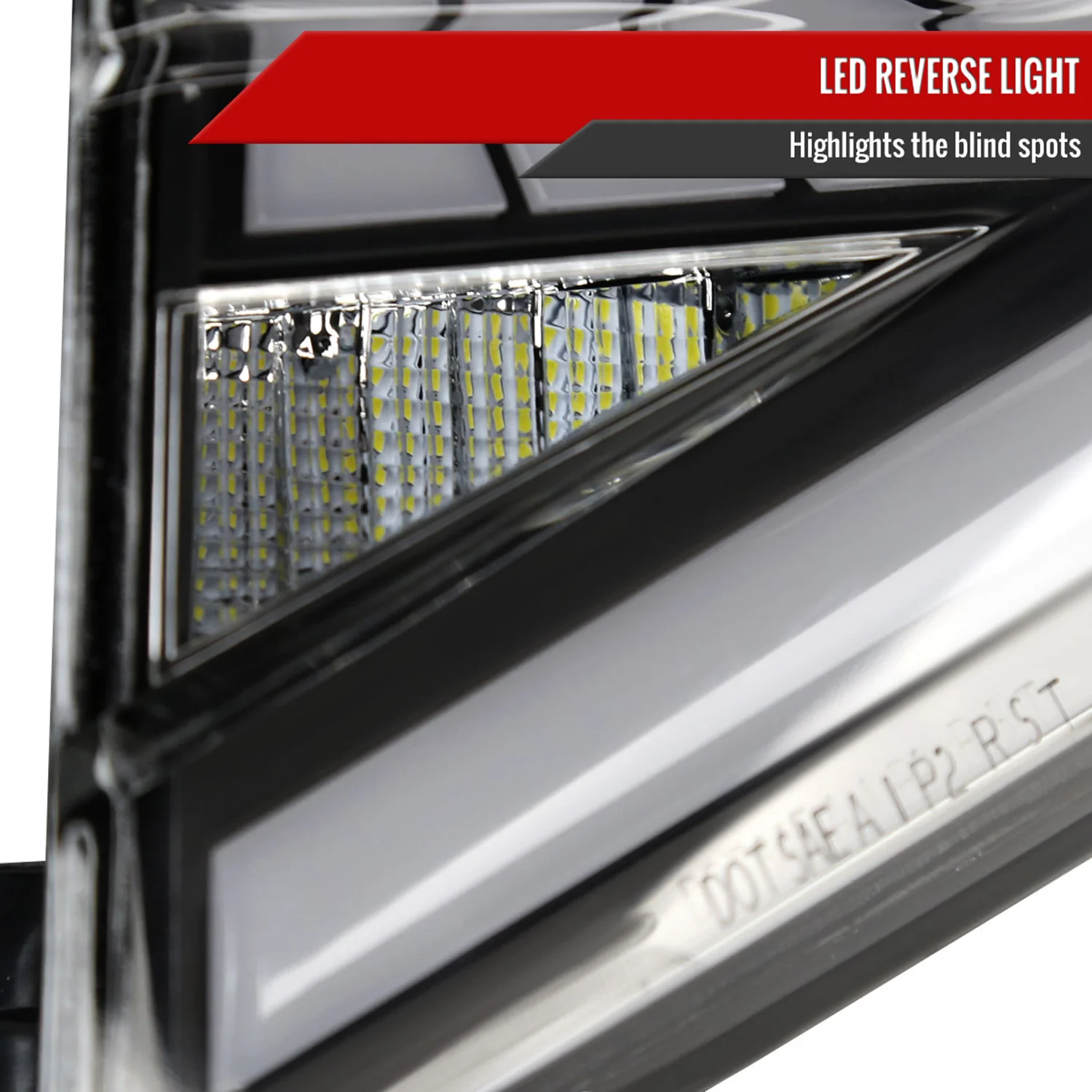 2018-2022 Honda Accord Sedan SQ2 LED Signal Tail Lights Matt Black/Clear - Image 6