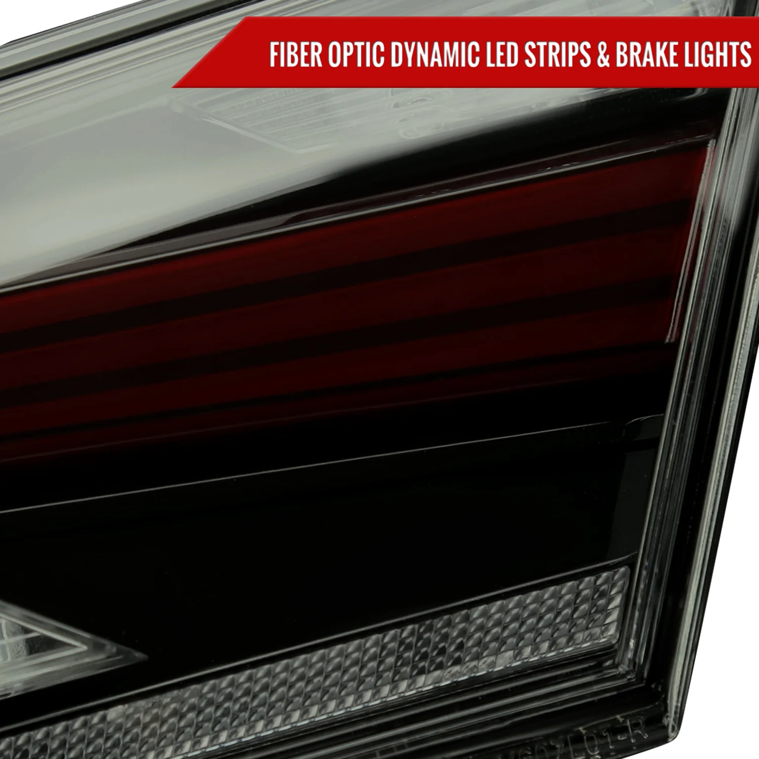 2018-2022 Toyota Camry LED Tail Lights Signal Lamps Glossy Black/Smoke - Image 4