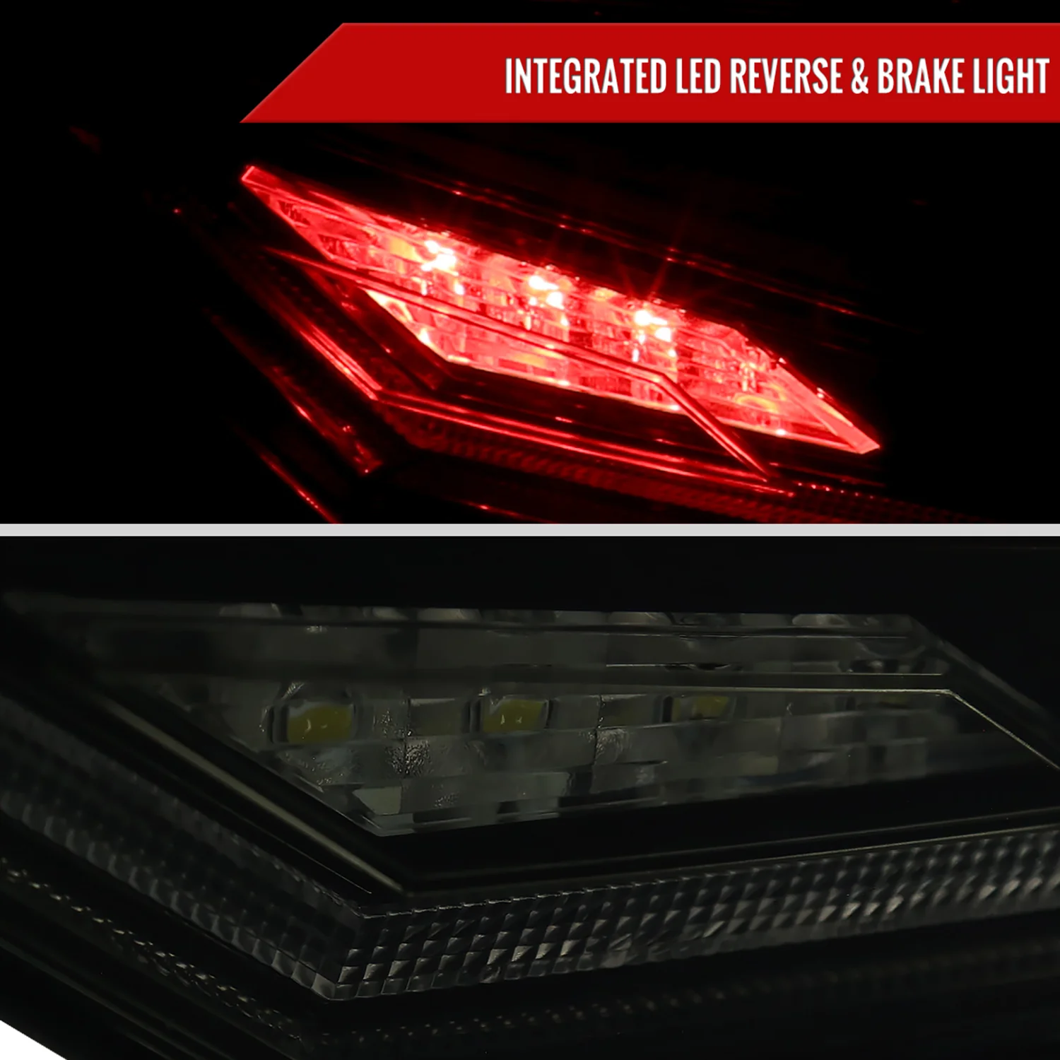 2018-2022 Toyota Camry LED Tail Lights Signal Lamps Glossy Black/Smoke - Image 6