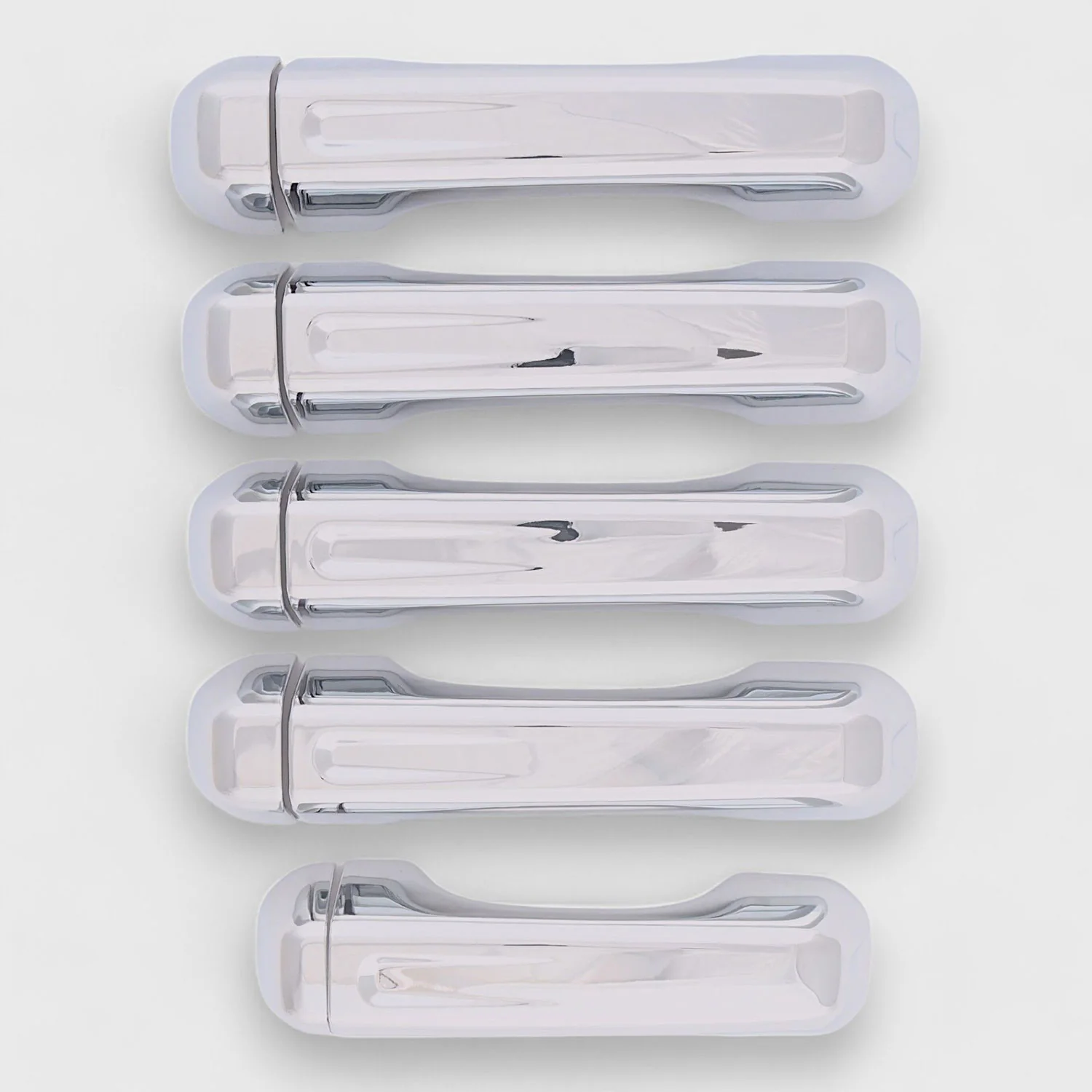 2018-2025 Jeep Wrangler JL Door Handle Cover Chrome 10Pcs ABS Plastic