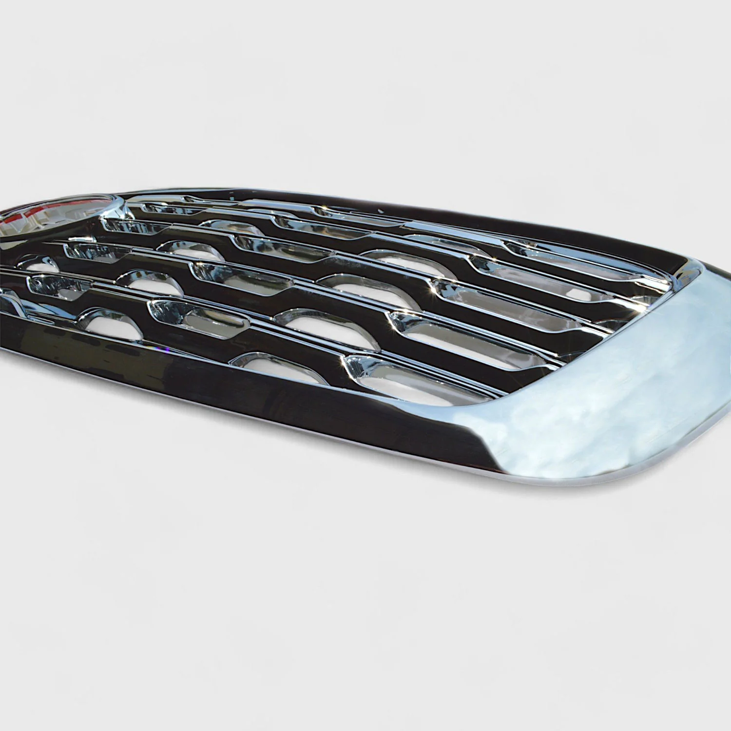 2019-2020 Kia Sorento Grille Overlay Chrome 1Pcs ABS Plastic - Image 2