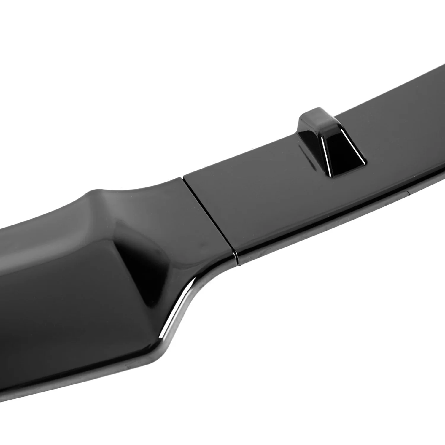 2019-2021 BMW 3-Series G20/G21 Glossy Black 3PC Front Bumper Lip Splitter Kit - Image 4